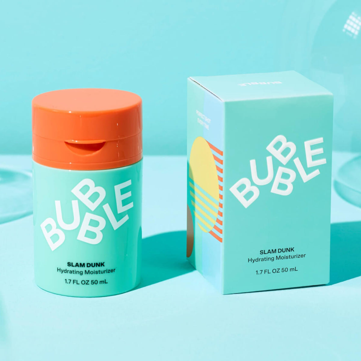 Bubble Skincare Slam Dunk Hydrating Face Moisturizer - Travel Size Lightweight Face Lotion Bubble Skincare