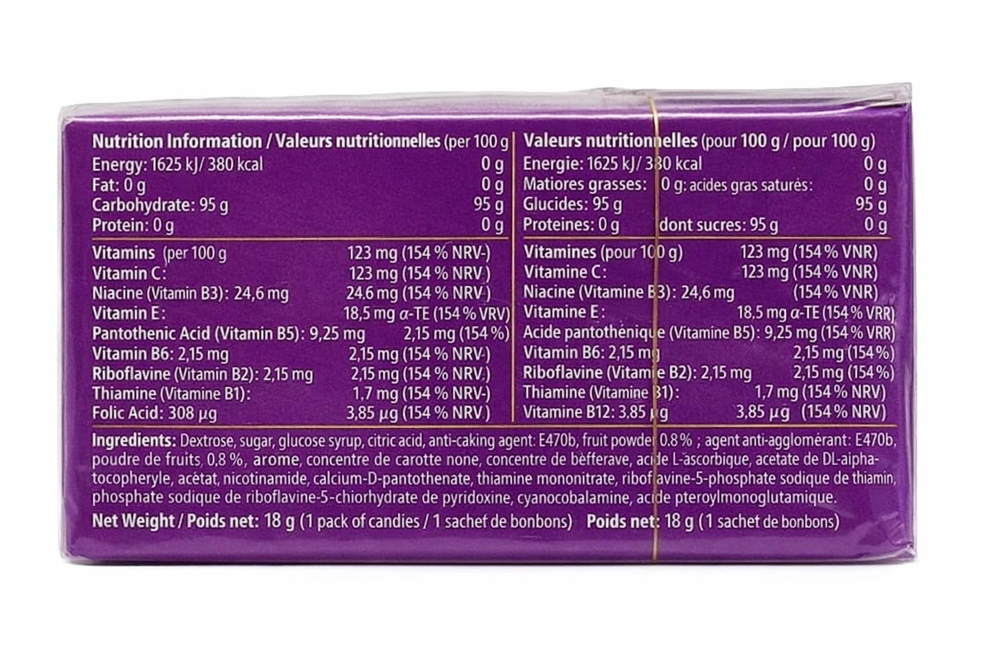 Cedevita Multivitamin Healthy and Sweet Candies - Pack of 8 (Forest Fruit) SORINA