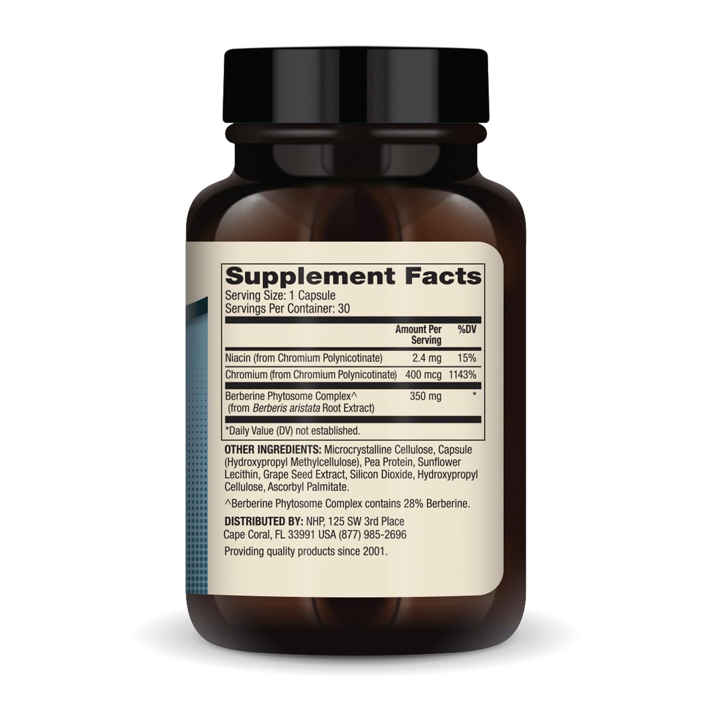 Dr. Mercola Biothin Berberine with Chromium, 30 Servings (30 Capsules), Dietary Supplement Dr. Mercola