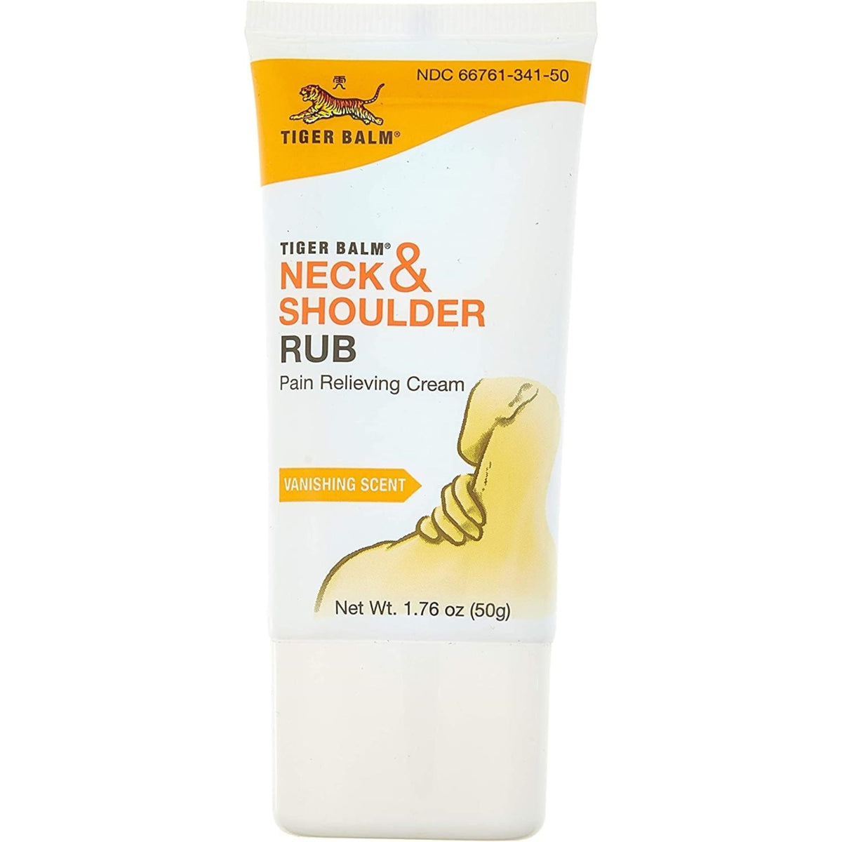 Tiger Balm Neck & Shoulder Rub Vanishing Scent 1.76 oz Tiger Balm