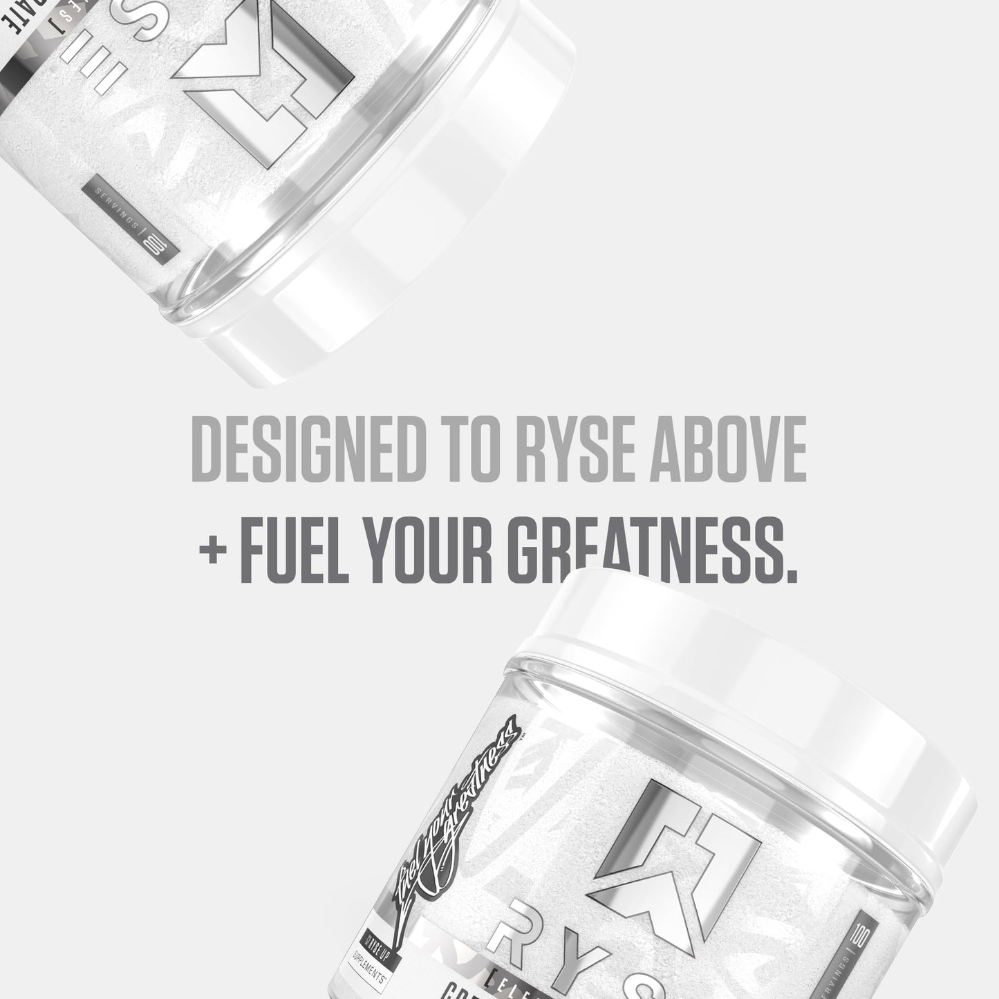 RYSE Creatine Monohydrate Powder - Unflavored - Supports Men & Women Lean Muscle Growth, Strength, Power, and Endurance - Helps Reduce Fatigue and Improve Workout Recovery - 60 Servings Gsupps Australia