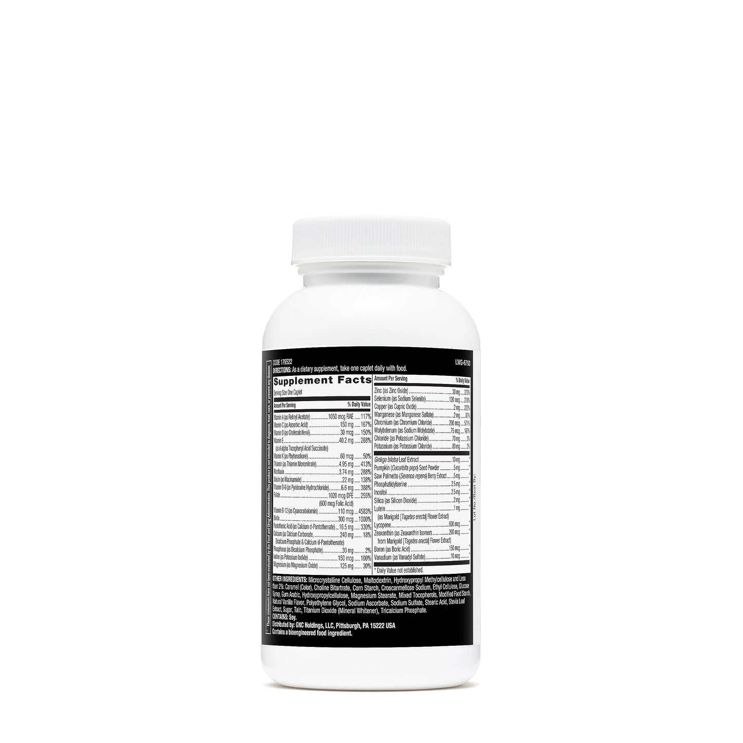 GNC Mega Men 50 Plus One Daily Multivitamin | Supports Prostate Function GNC