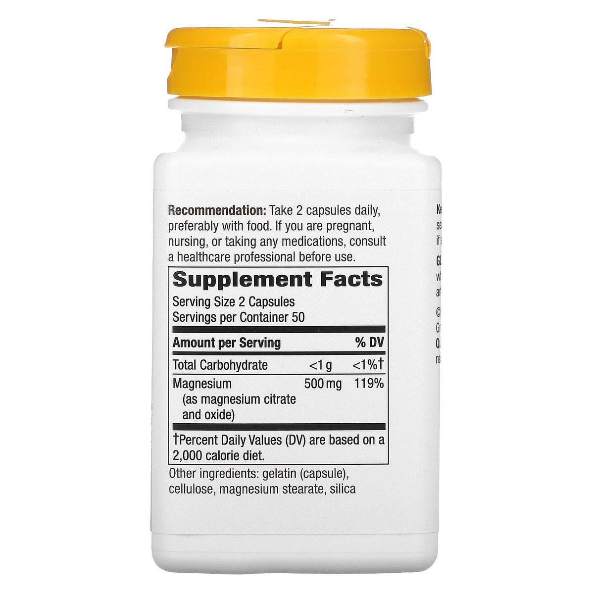 Natures Way Magnesium Complex, 100 ct Nature's Way