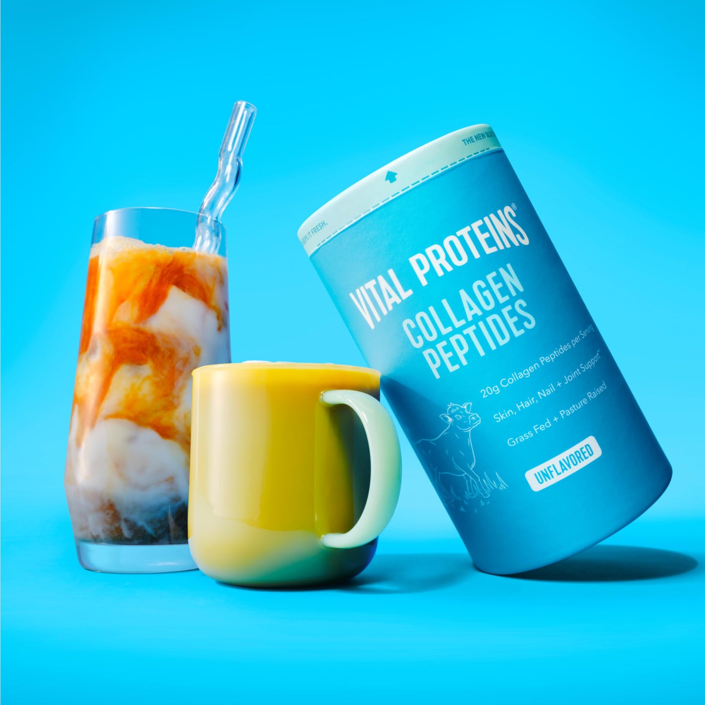Vital Proteins Collagen Peptides Powder - Supports Hair, Nail, Skin, Bone & Joint Health, Unflavored, Collagen Protein 9.33 OZ Vital Proteins