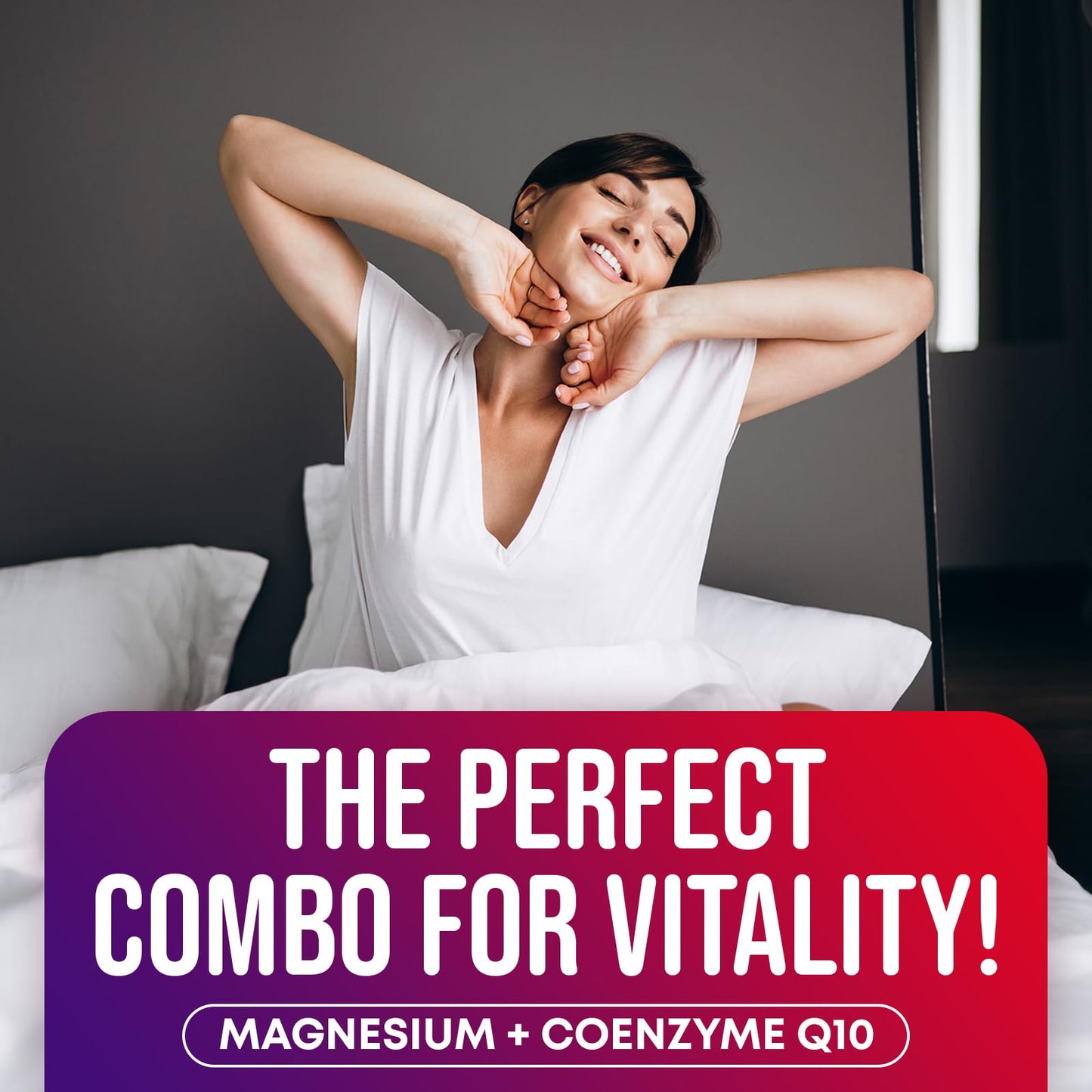 CoQ10 500mg + Magnesium Glycinate Gummies Bundle – High Absorption Coenzyme Q10 120 Softgels & 60 Sugar-Free Sleep Gummies – Heart, Energy & Mood Support – Enhanced Formula, USA Made JOYLI Nutrition