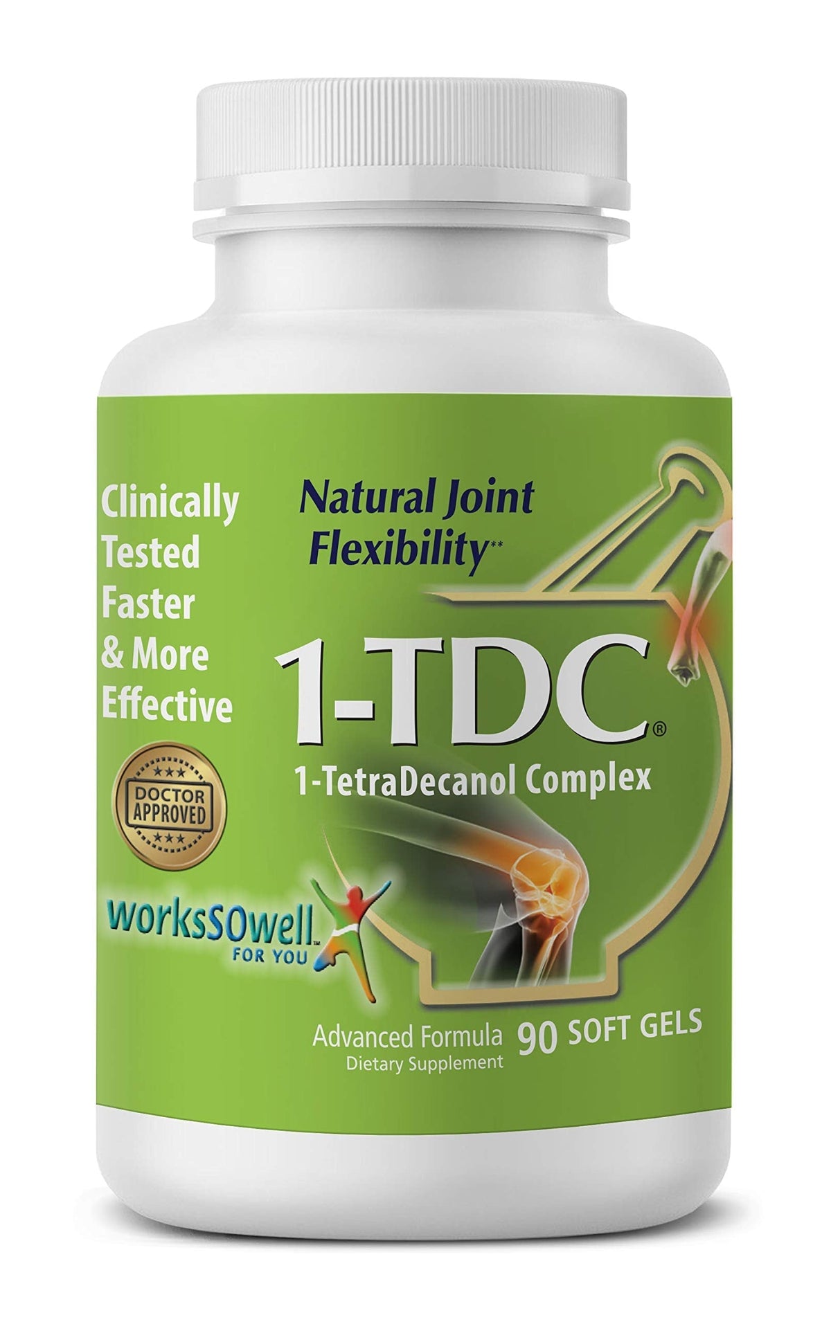 Joint & Muscle Health Soft Gels and Relief Cream 2 oz Bundle 1-TDC