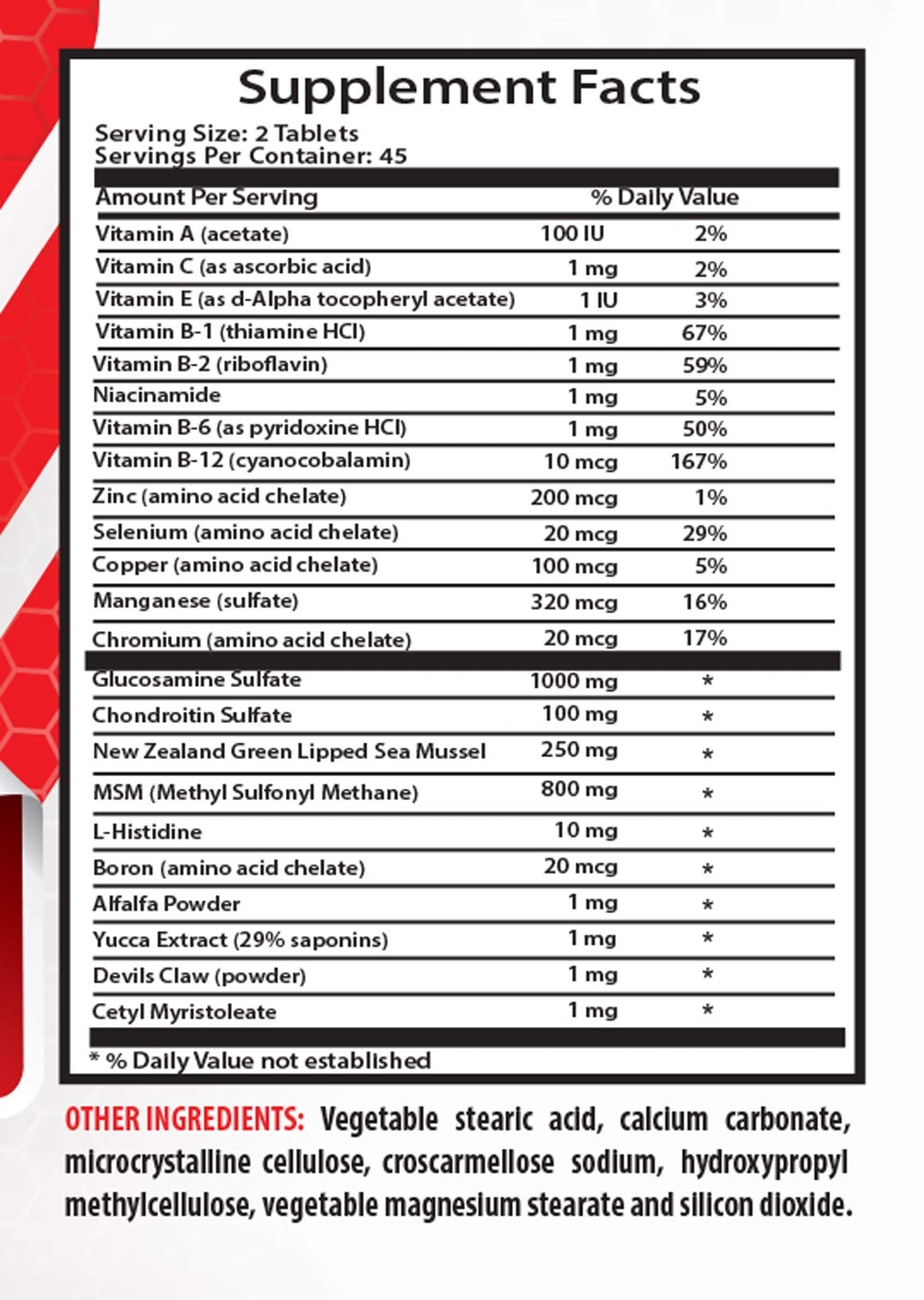 Mobility Support - JOINT MATRIX COMPLEX - Active Lifestyle, Wellness Formula, Flexibility Blend, Joint Nutrition, Structural Support, Motion Formula, Natural Joint Support 1 Bottle 90 Capsules Healthy Supplements LLC