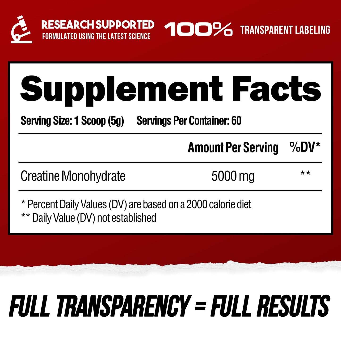ALPHA LION Creatine Monohydrate Powder, 5000mg Per Serving (5g), Supports Muscle Strength, Power, Athletic Performance, Pure Creatina Monohydrata ALPHA LION