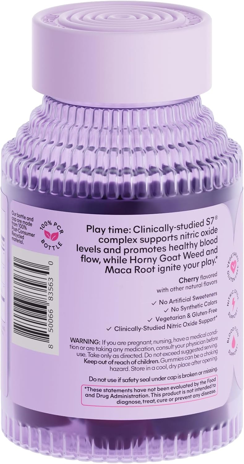 Lemme Purr & Play Bundle - Daily Intimacy Gummies and Vaginal Probiotic Gummies for Women (60ct Each) Gsupps Australia