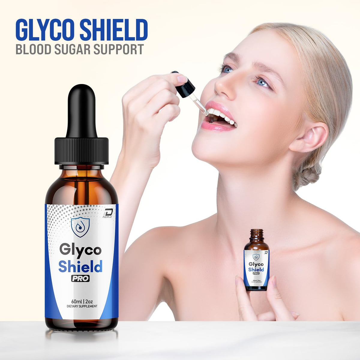Indelo Glyco Shield Pro Healthy Formula – GlycoShield Pro All Natural Healthy Levels - Extra Strength Liquid, GlycoShieldPro Reviews (3 Pack – 3 Month Supply) Indelo