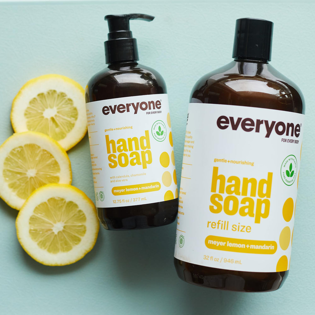 Everyone Liquid Hand Soap, Meyer Lemon & Mandarin, 12.75 oz 3-Pack everyone for every body