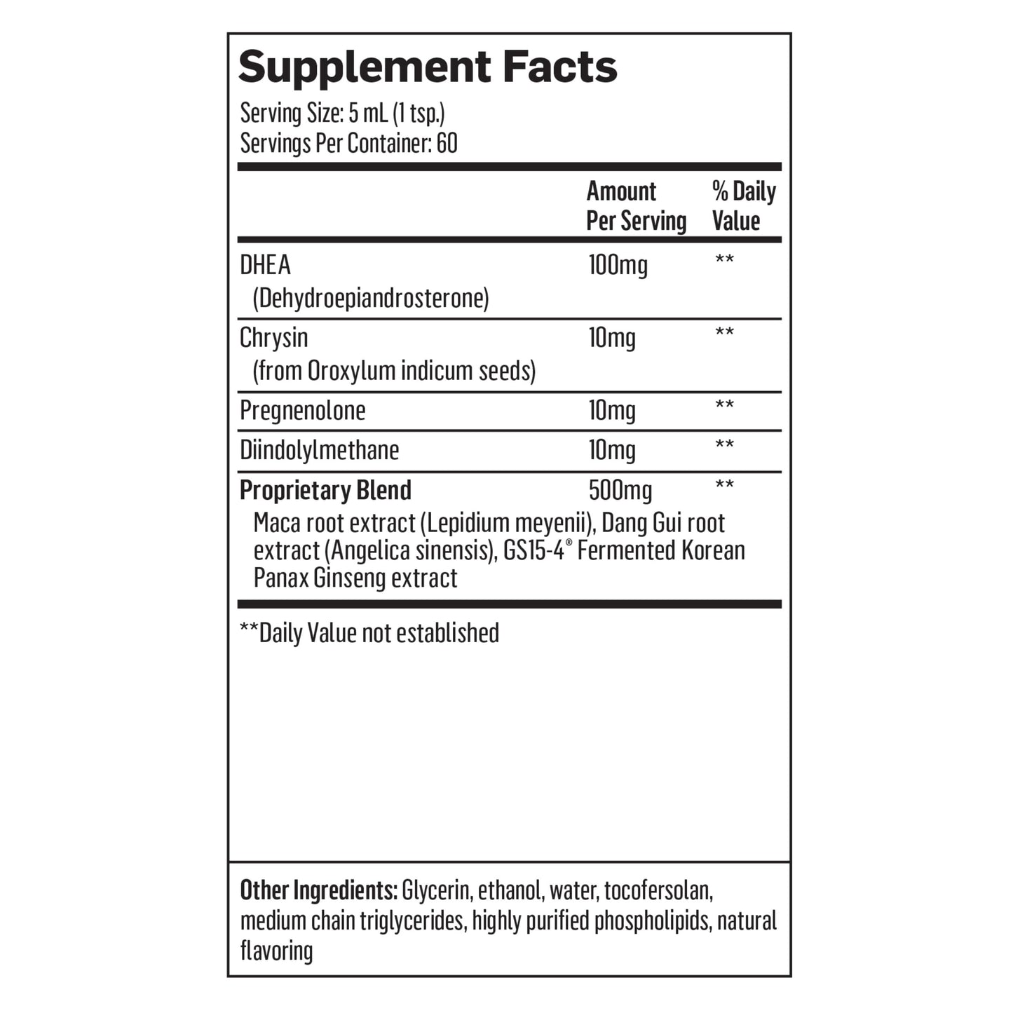 Quicksilver Scientific Nanoformulated Liquid DHEA+ Female Tonic - Micronized DHEA, Pregnenolone, DIM, Chrysin + Herbal Extracts for Woman - Menopause + Perimenopause Support (10.14oz / 300ml) Quicksilver Scientific