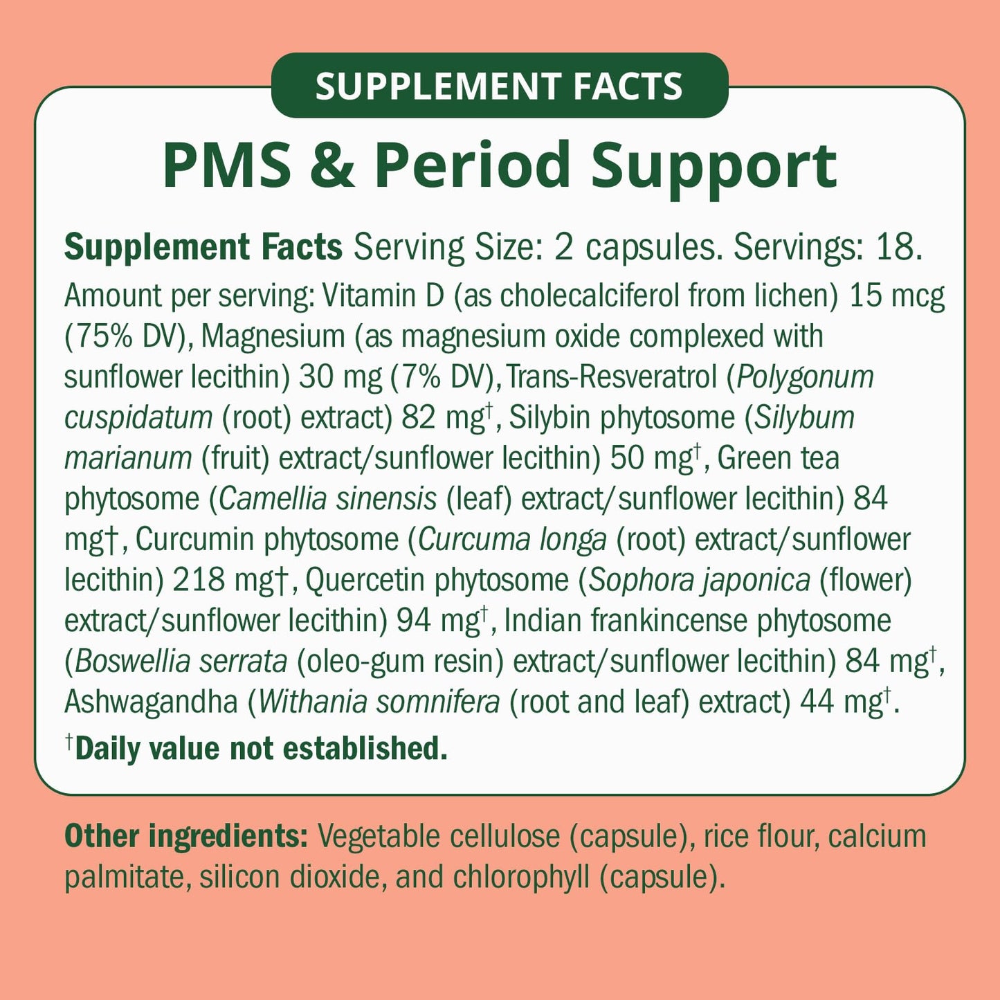 PMS & Period Relief - Menstrual Cramp Relief: No More Period Cramps, Mood Swings, or Bloating. PMS Supplement for Happy Hormones and Period Relief. (40 Count) Semaine
