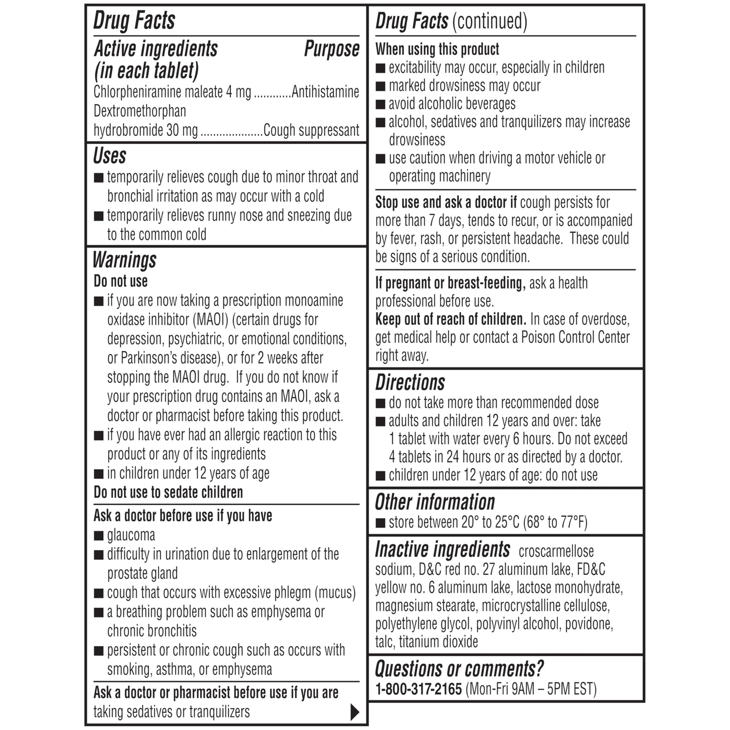 Coricidin HBP Decongestant-Free Cough and Cold Medicine - Specially Designed Relief for High Blood Pressure, Cough, Runny Nose, Sneezing and Cold Symptoms (16 Count) Coricidin HBP