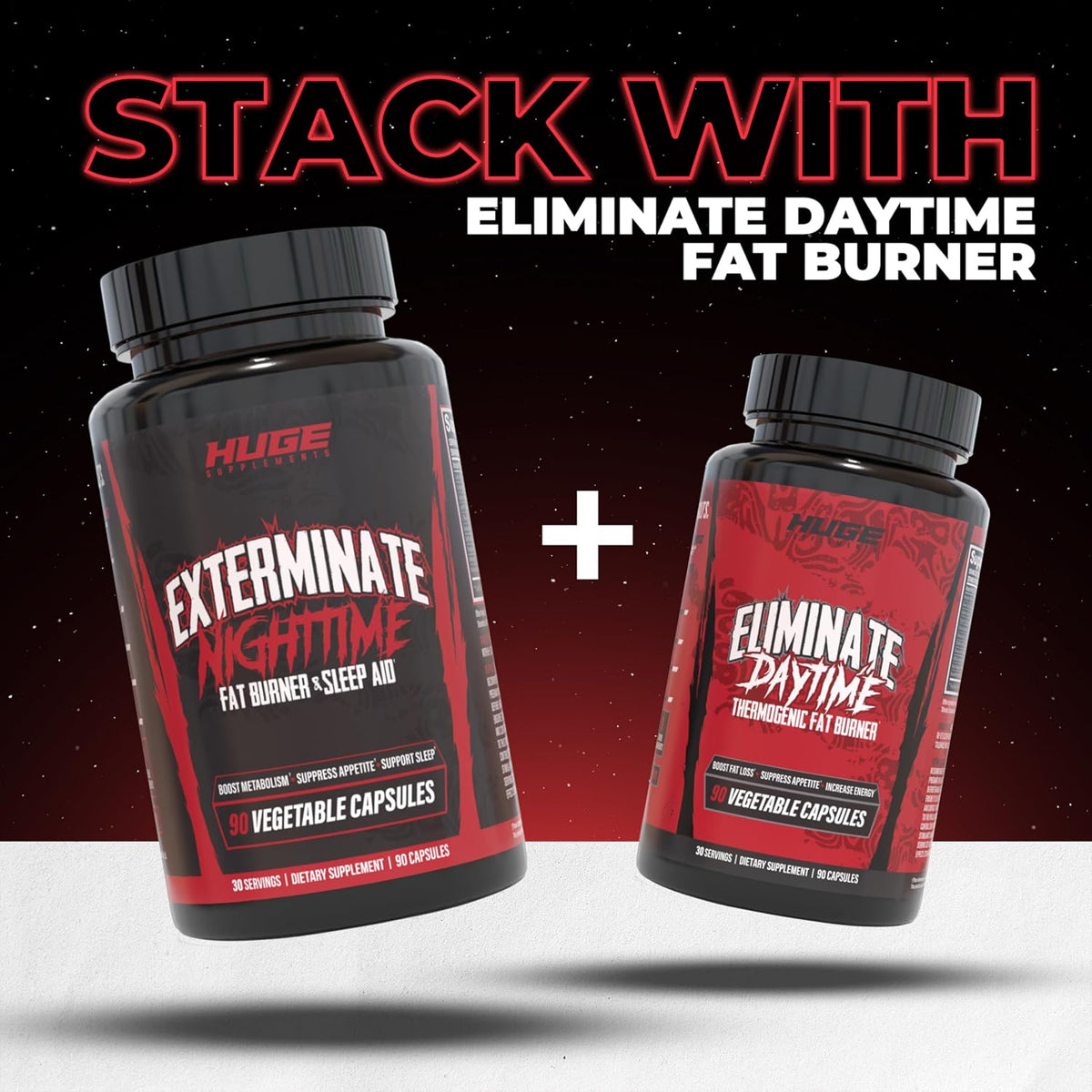 Exterminate Night Time Fat Burner & Sleep Support - Boost Metabolism, Reduce Cravings & Burn More Calories - 10 Proven Ingredients Forskolin, 5-HTP, Saffron, Paradoxine & Melatonin (100% Stim Free) Gsupps Australia