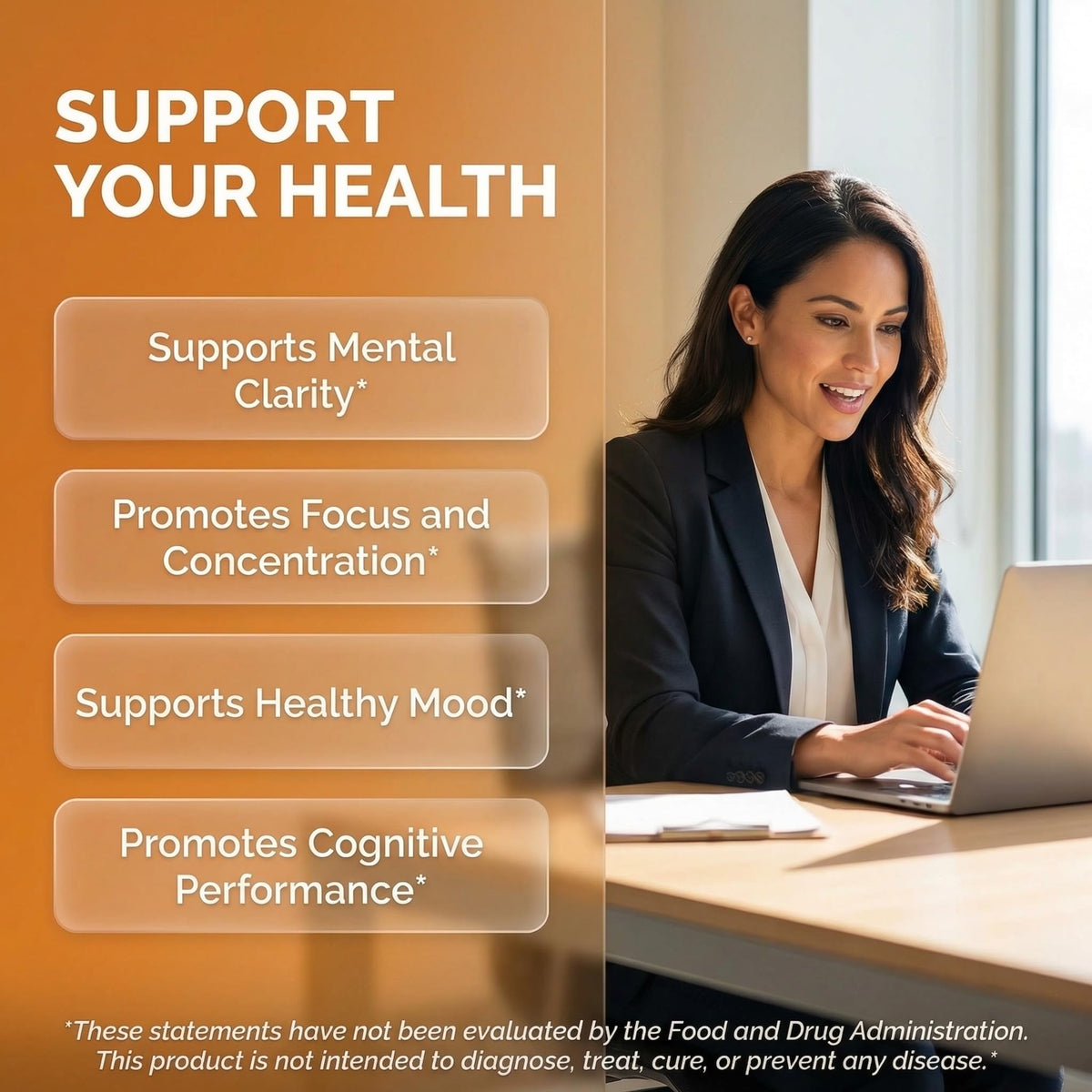 Clean Nutraceuticals L Tyrosine Mucuna Pruriens Bacopa Monnieri Ashwagandha Focus Supplement w/N-Acetyl Cysteine NAC 5-HTP Ginkgo Biloba Alpha GPC Vitamin C D B1 B12 Clean Nutraceuticals