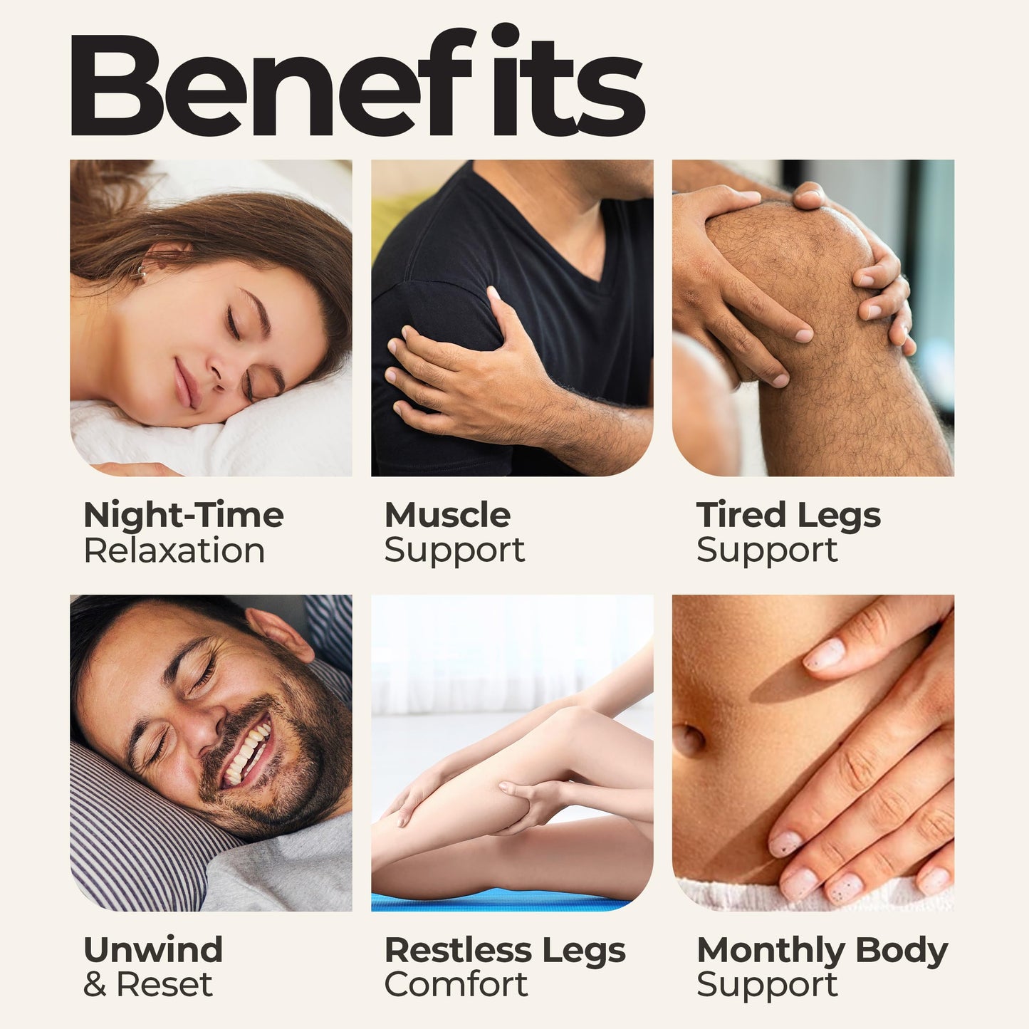 Zen Routine Magnesium Lotion for Sleep, Leg Cramps & Muscle Soreness with Shea Butter | Award-Winning Cream For Sleep – Safe for Kids – Unscented, Non-Greasy, Ultra Soothing – Made in USA Zen Routine