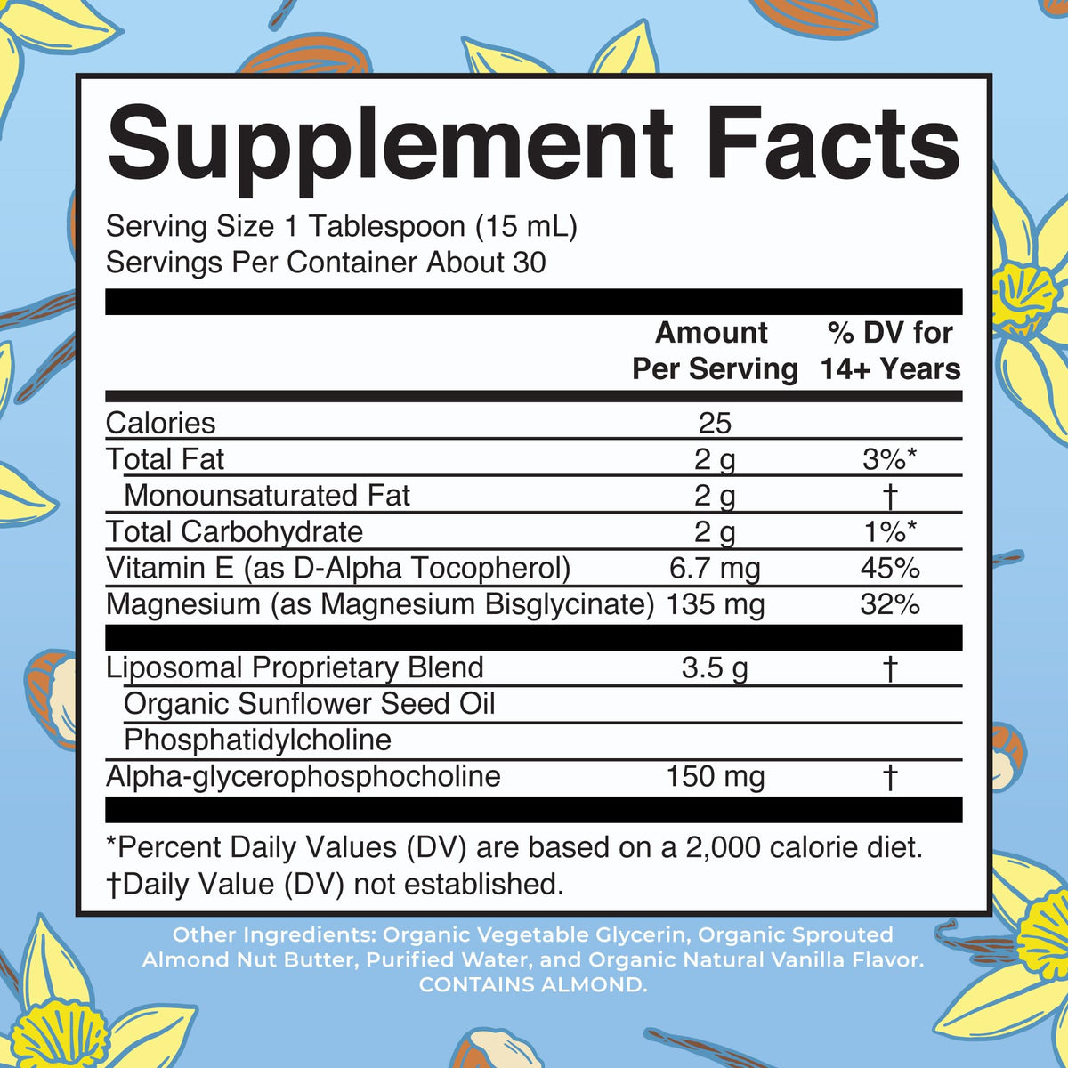 MaryRuth Organics Magnesium Liposomal| Magnesium Supplement | Magnesium Bisglycinate | Muscle & Bone Support | Mood Support Vitamin | Vegan | Non-GMO | Gluten Free | 15.22 Fl Oz | 30 Servings MARYRUTH'S