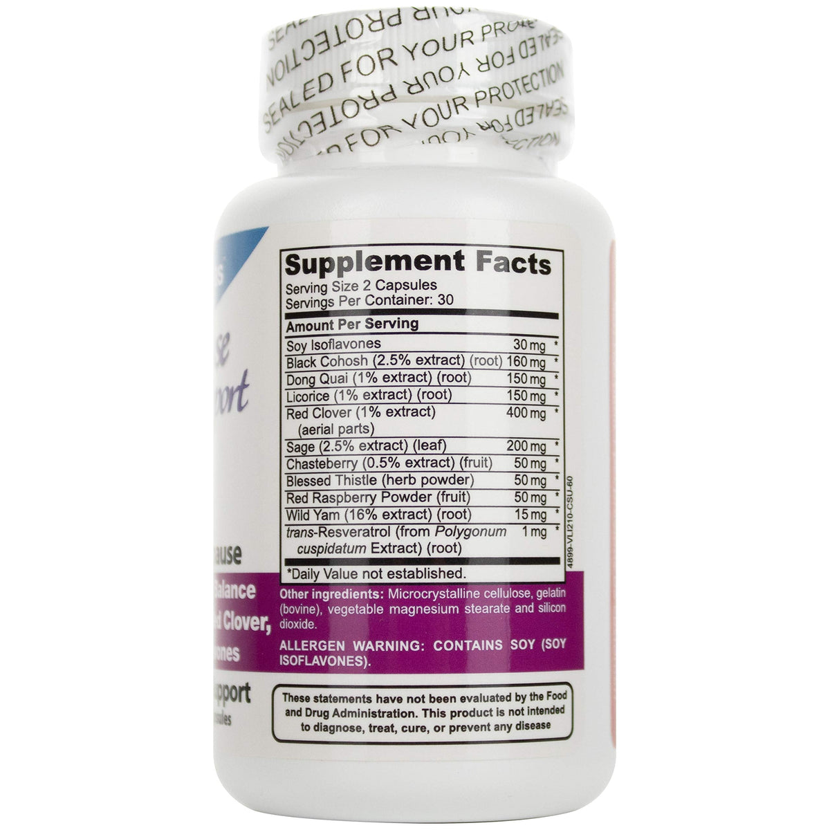 DrFormulas Menopause Supplement for Hot Flashes, Night Sweats 60 Count DrFormulas