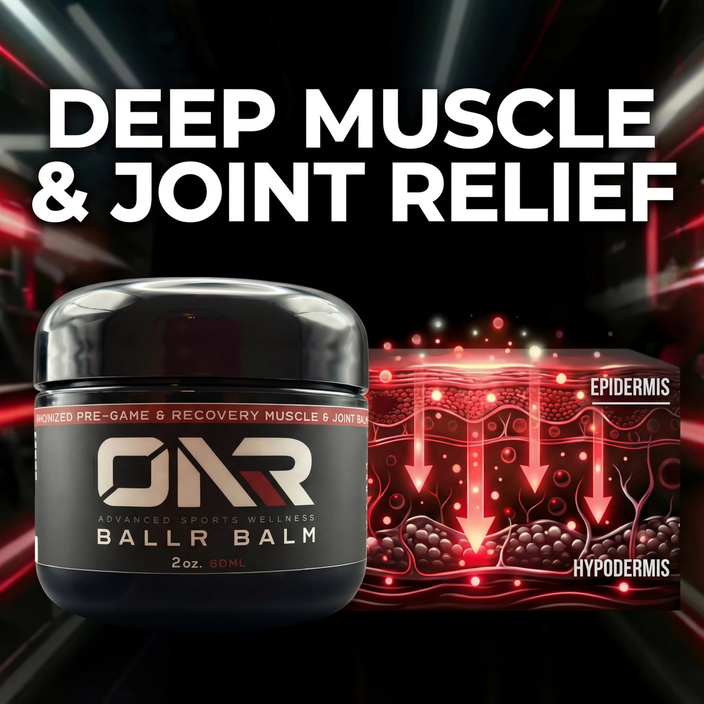 BALLR Balm – Fast-Acting Natural Pain Relief & Muscle Recovery | Trusted by Athletes, Clean Ingredients, 2 oz Aus Healthcare