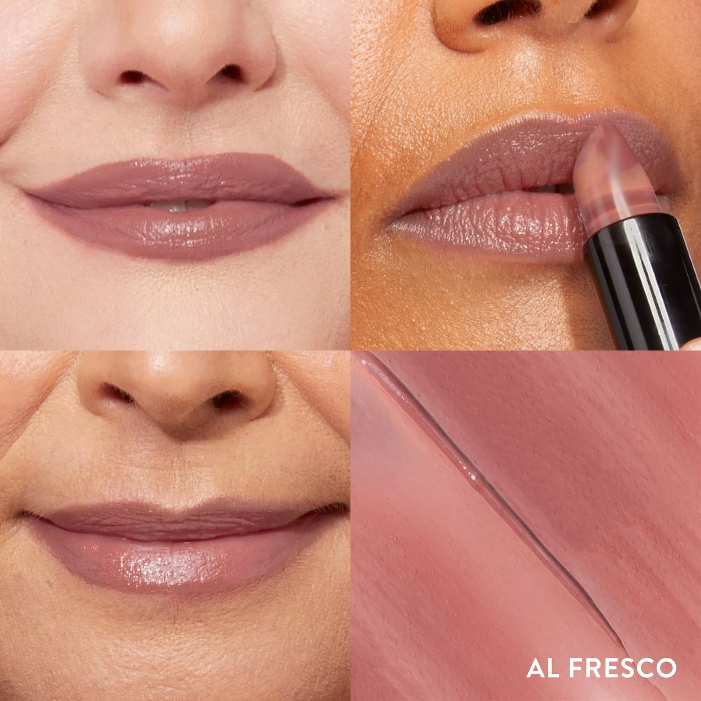 LAURA GELLER NEW YORK Italian Marble Sheer Lipstick - Al Fresco - Hydrating & Lightweight - Vitamin E & Caster Seed Oil - Cream Finish LAURA GELLER NEW YORK