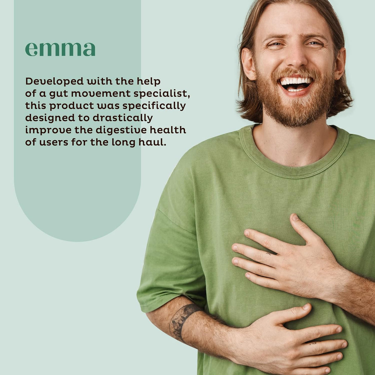 Emma Gut Health - Gas and Bloating Relief, Constipation, Leaky Gut Repair Emma