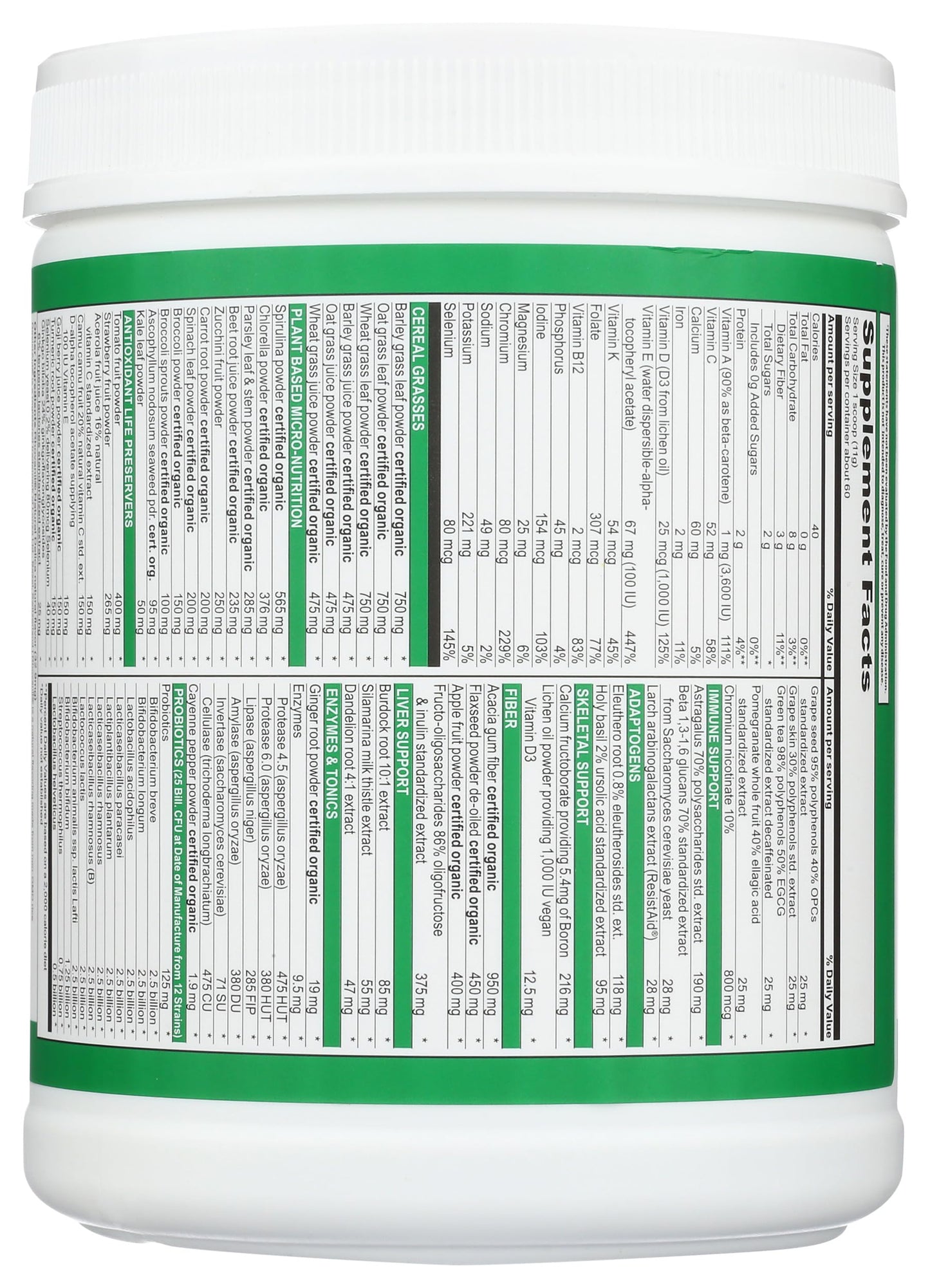 Vibrant Health Green Vibrance Powder, 23.28 oz Vibrant Health