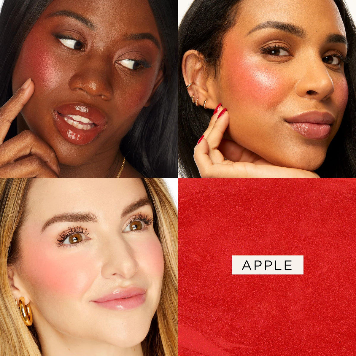 tarte maracuja juicy blush – Longwear pH-Powered Cheek Stain with Hyaluronic Acid, Vitamin E for Hydrating, Buildable Radiant Color, Lightweight, Vegan & Cruelty-Free, full size, apple tarte