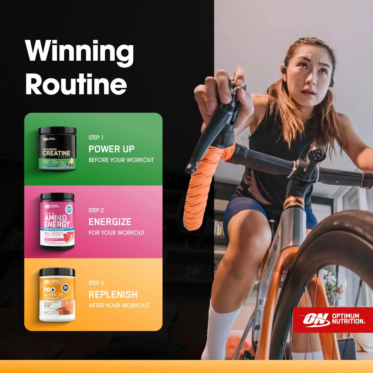 Optimum Nutrition Pro Quench, 10g Clear Protein, 10g Collagen peptides & Electrolyte Powder Drink Mix, Tropical Orange Mango, 20 Servings, Optimum Nutrition