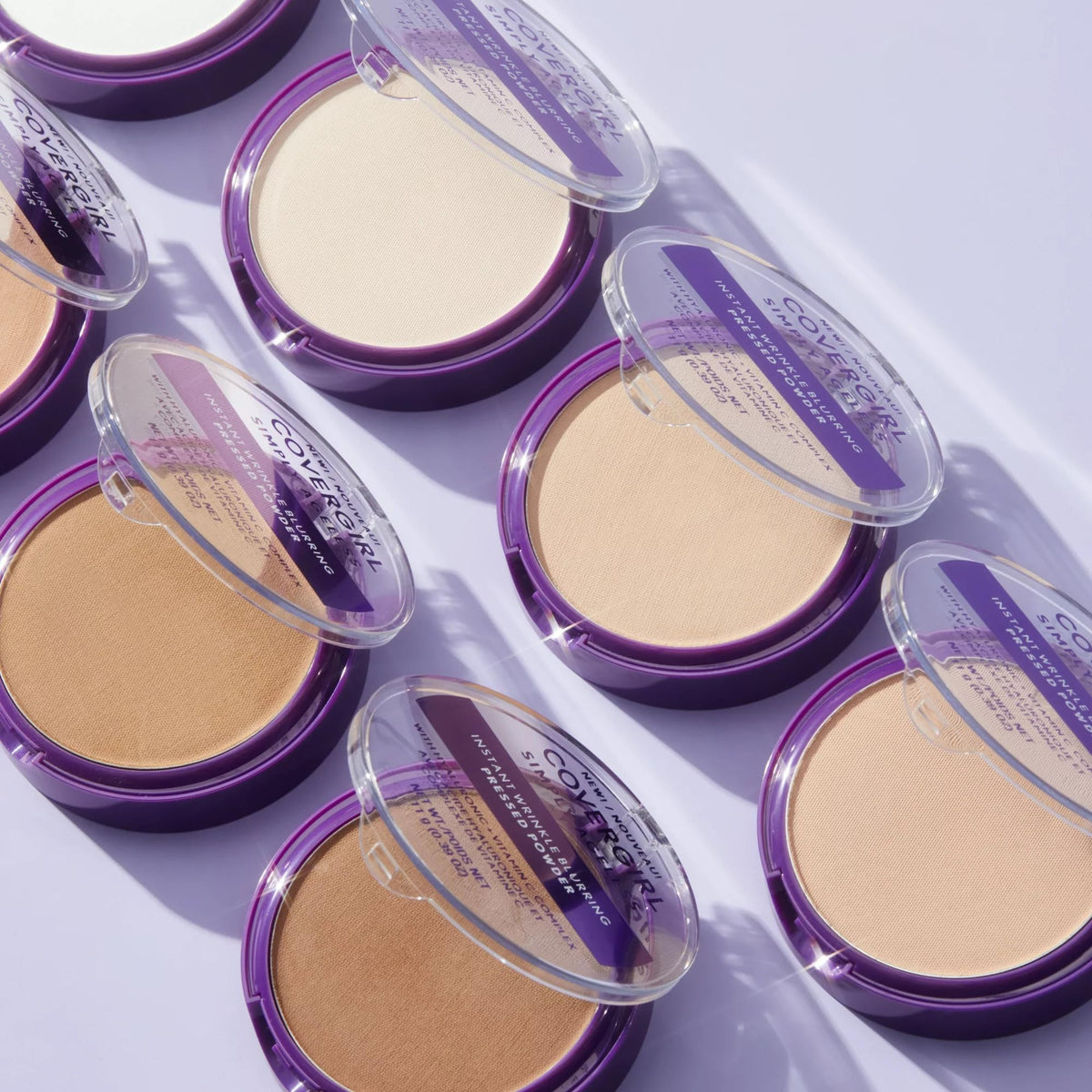 Covergirl Simply Ageless Instant Wrinkle Blurring Pressed Powder, Classic Ivory, 0.39 Oz COVERGIRL