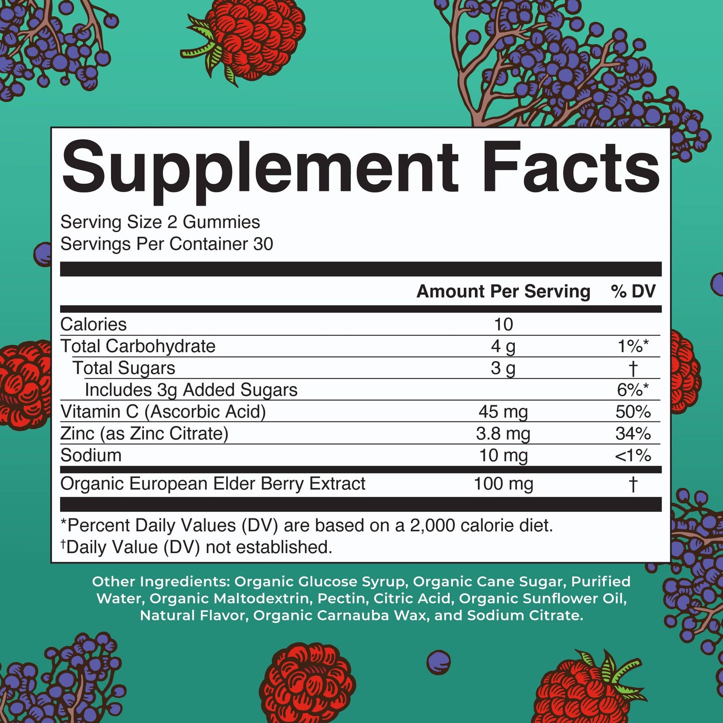 MaryRuth Organics Kids Immune Support Gummies | USDA Organic | Vitamin C, Zinc, and Elderberry Gummies for Kids| Immune Support for Ages 4+ | Vegan MARYRUTH'S