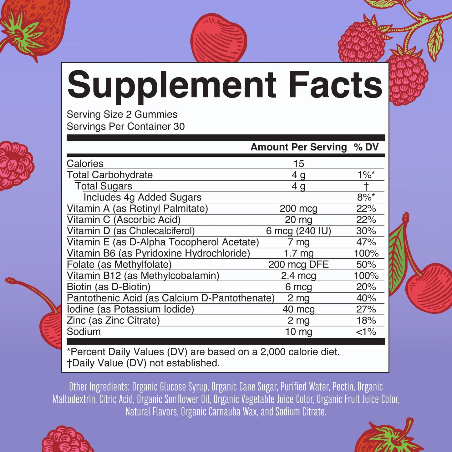 MARYRUTH'S Kids Vitamins | Multi | 1 Month Supply | Multivitamin Gummies for Ages 4+ | Multivitamin for Kids | Vegan | Only 2 Gummies a Day | 60 Count MARYRUTH'S