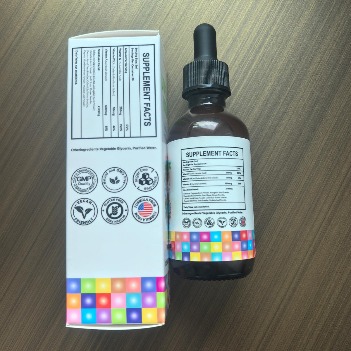 Misyvoing Liposomal Lymphatic Detox & Drainage Drops –Multivitamins A、C、D + Herbal Blend with Elderberry & Echinacea– Supports Lymphatic Drainage, Immune System & Detox Misyvoing