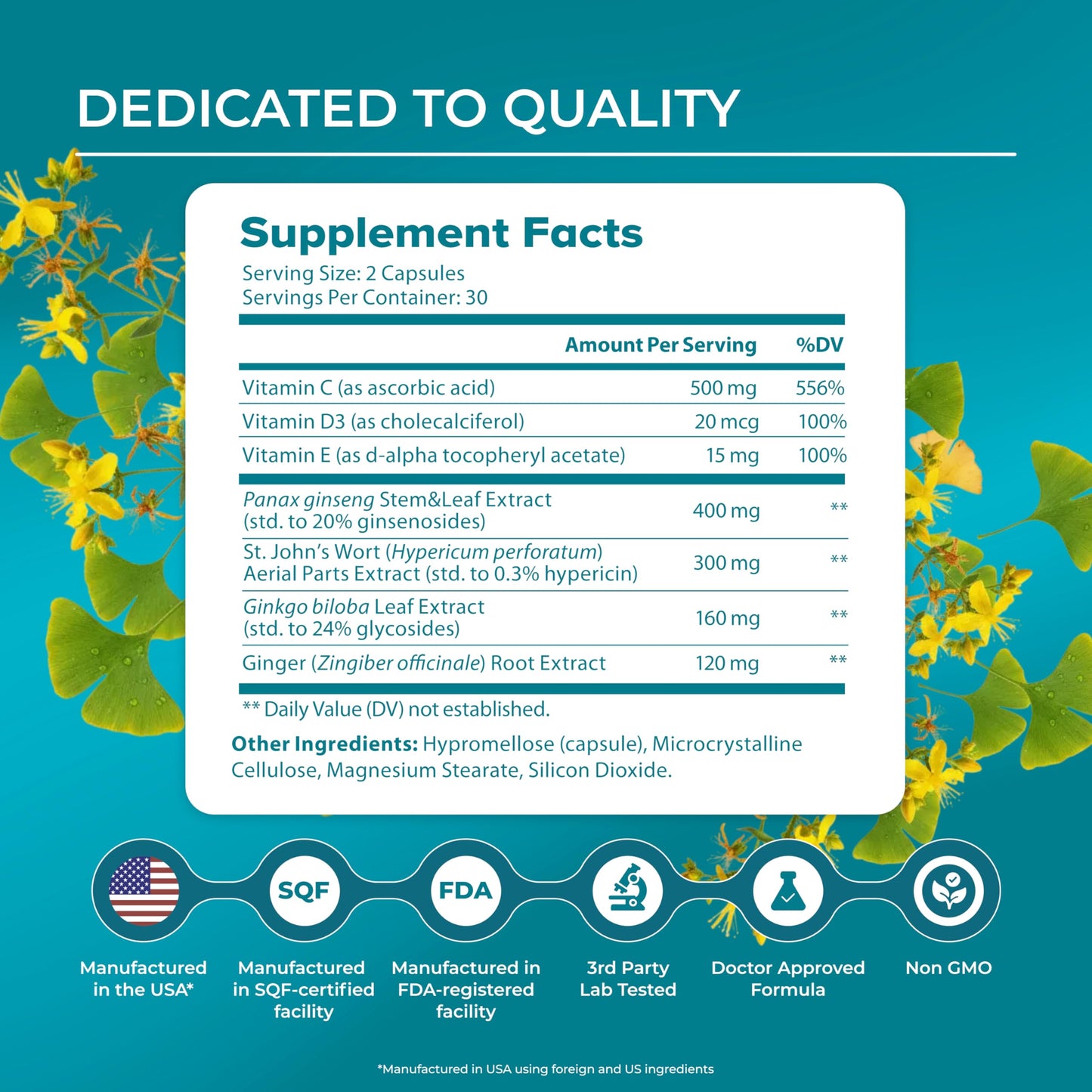 PUREHEALTH RESEARCH BreatheCore - Lung Detox for Smokers - Lung Cleanse & Support Supplement for Women & Men - Ginger Root, Ginkgo Biloba, St Johns Wort, Panax Ginseng & More - 60 Capsules PUREHEALTH RESEARCH