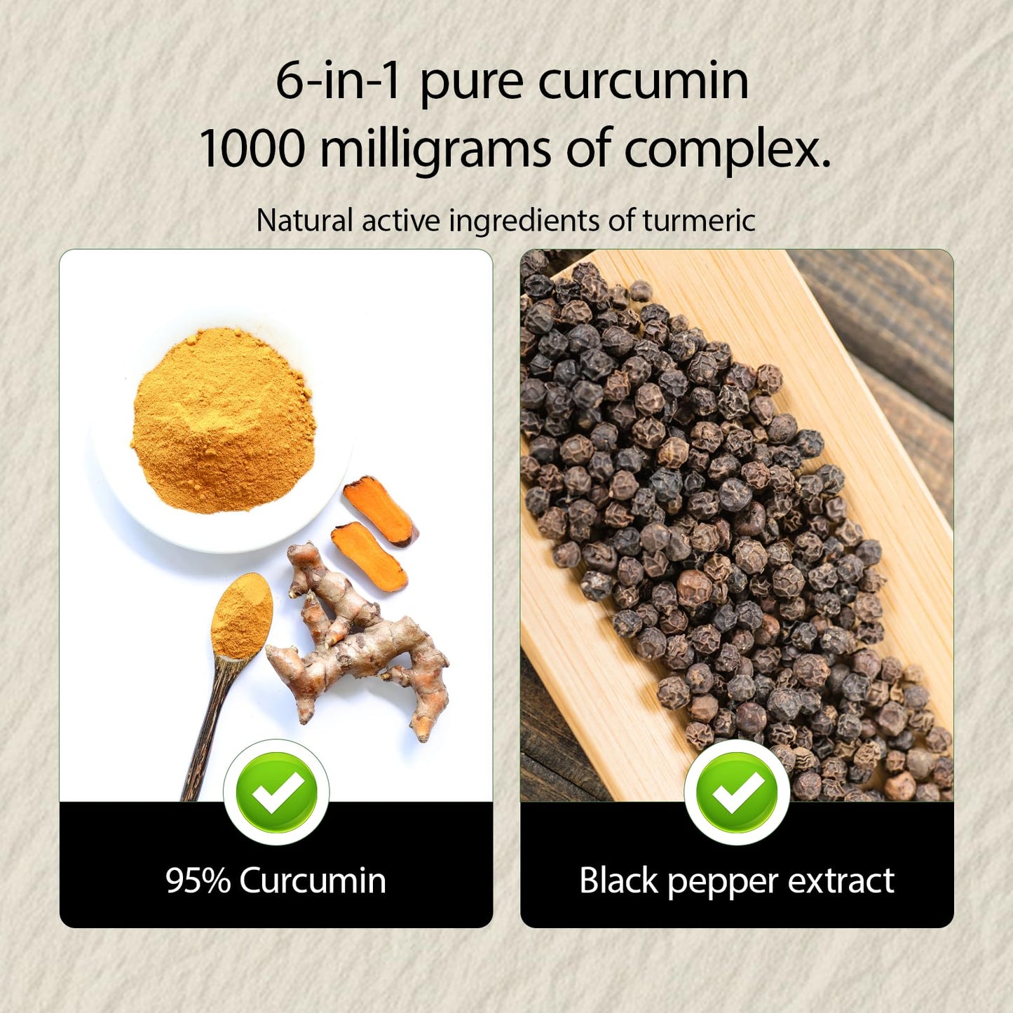 NIVELLE Turmeric Curcumin | Pure Turmeric Curcumin Supplement 1000mg | 95% Curcuminoids with Bee Propolis, Ginger, MCT Oil, Fat Soluble Vitamin C, & Black Pepper | 120 Capsules (1) NIVELLE