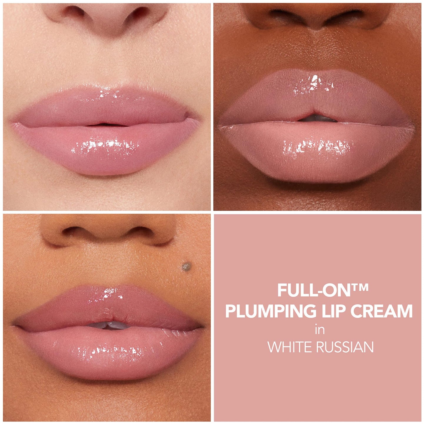 BUXOM Full-On Plumping Lip Cream, White Russian Buxom