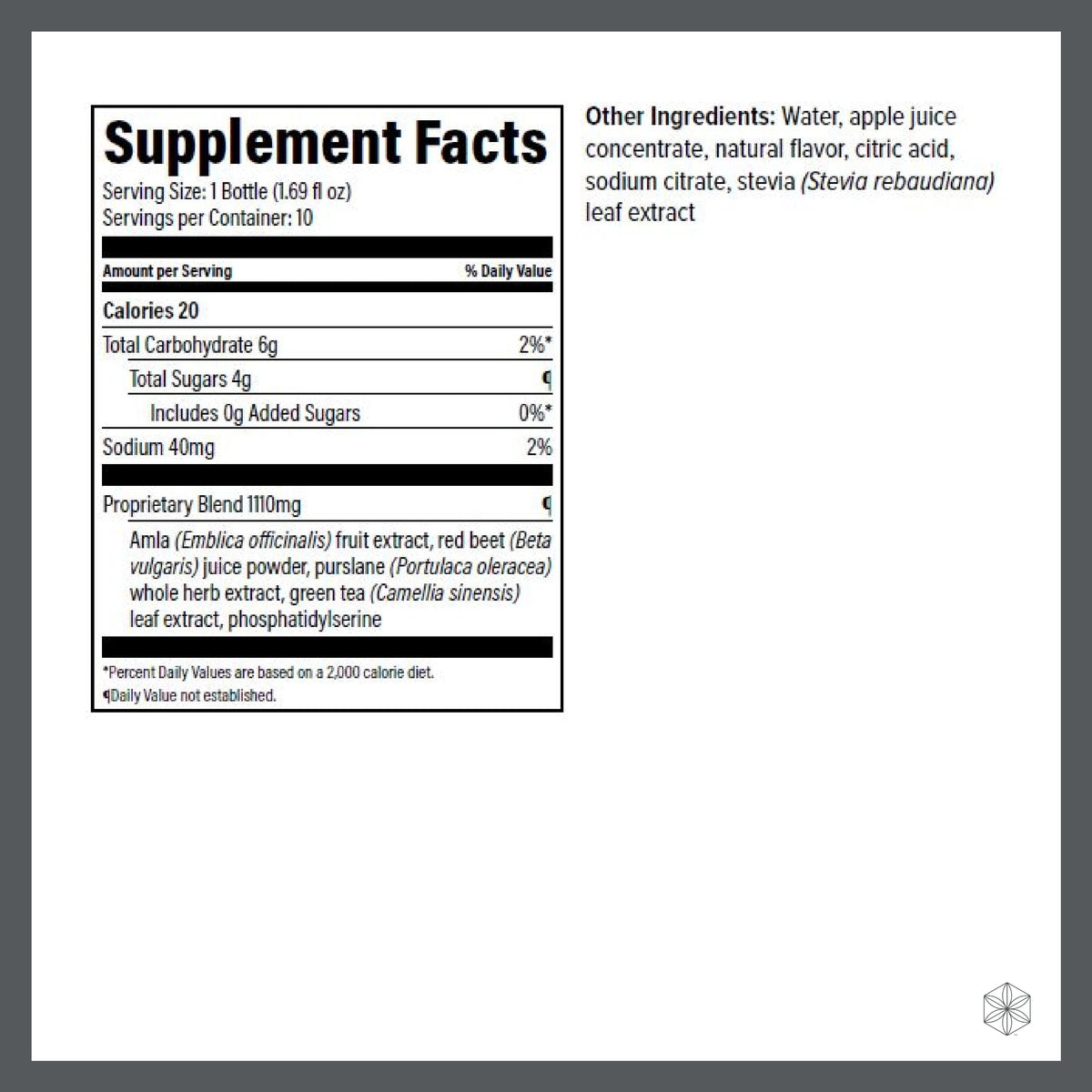 Isagenix Nootropic Elixir- Brain Health & Focus Supplement - Liquid Supplement with Green Tea Extract to Support a Healthy Mindset - 1.69 Oz Bottles (10 Count) Isagenix