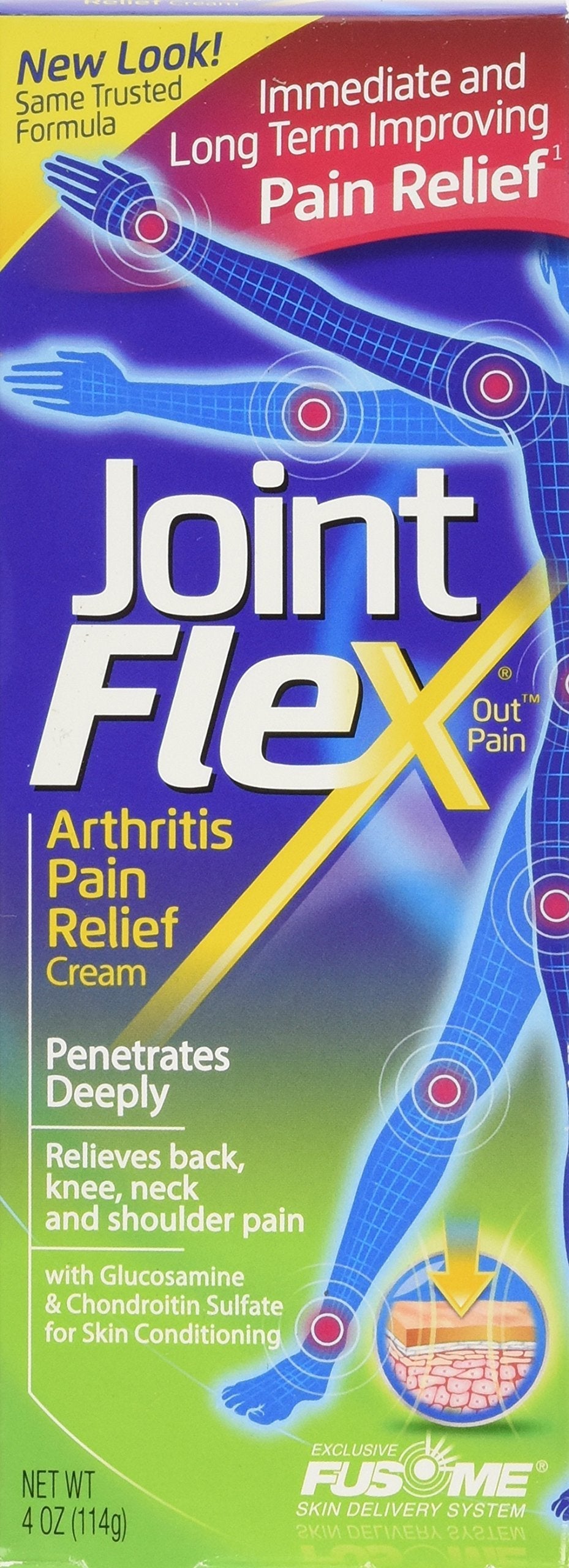JointFlex Pain Relieving Cream 4 oz JointFlex