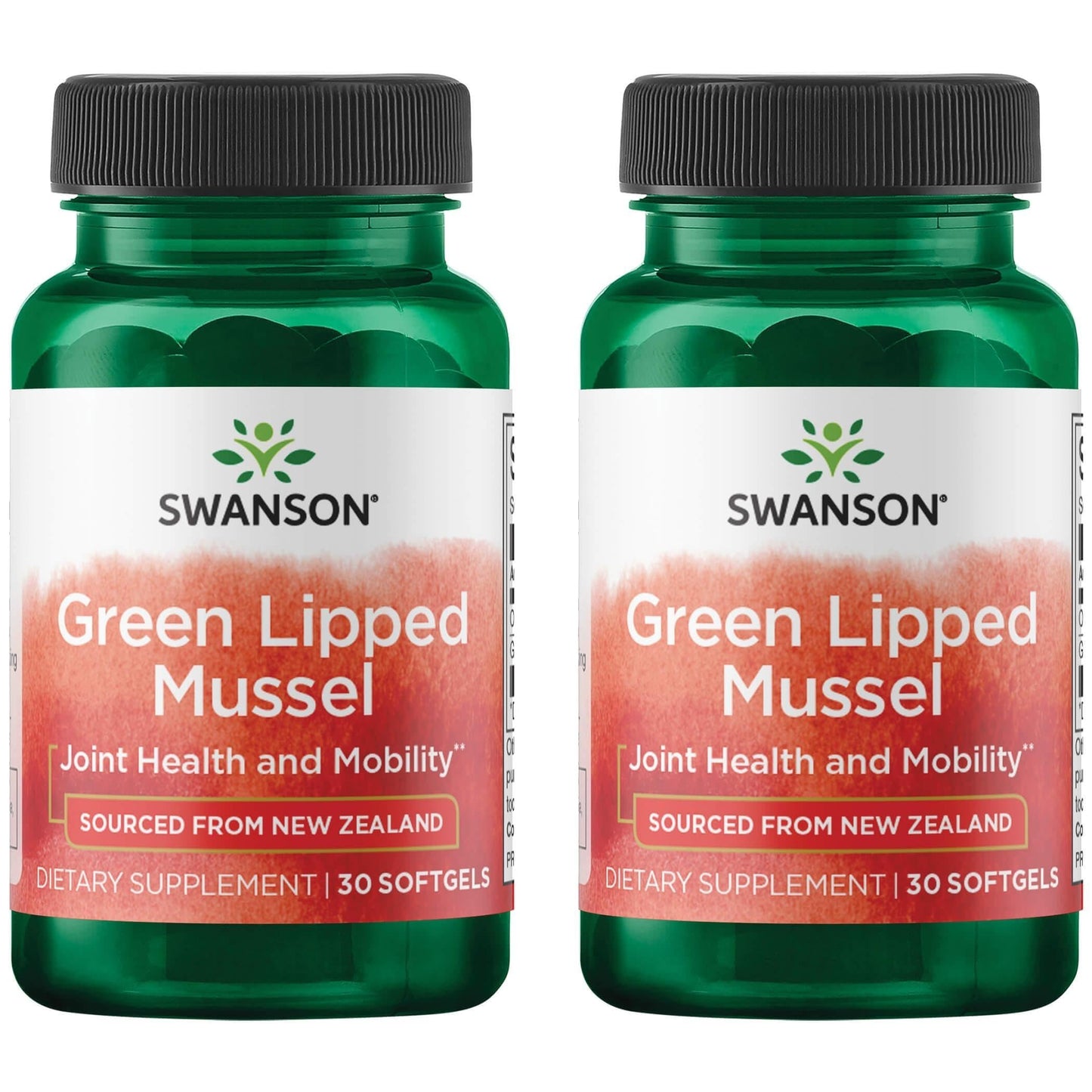 Swanson New Zealand Green Lipped Mussel Oil 30 Sgels (2 Pack) Swanson