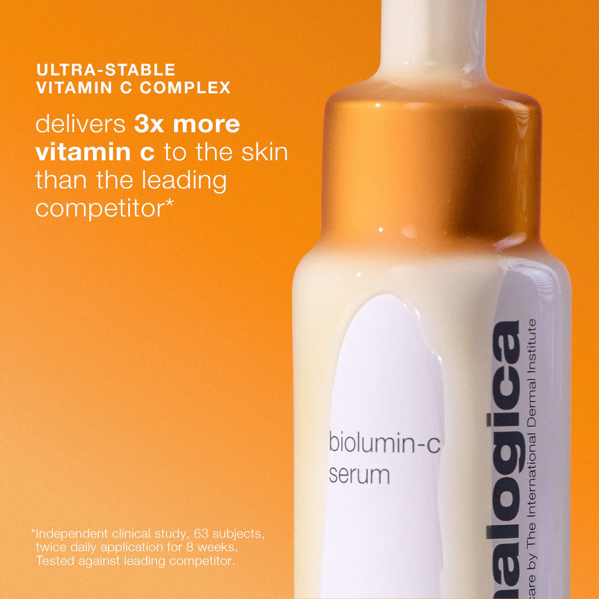 Dermalogica Biolumin-C Serum, Vitamin C Dark Spot Serum for Face with Peptide and AHA - Exfoliates and Reduces Sign of Skin Aging, 1 Fl Oz Dermalogica
