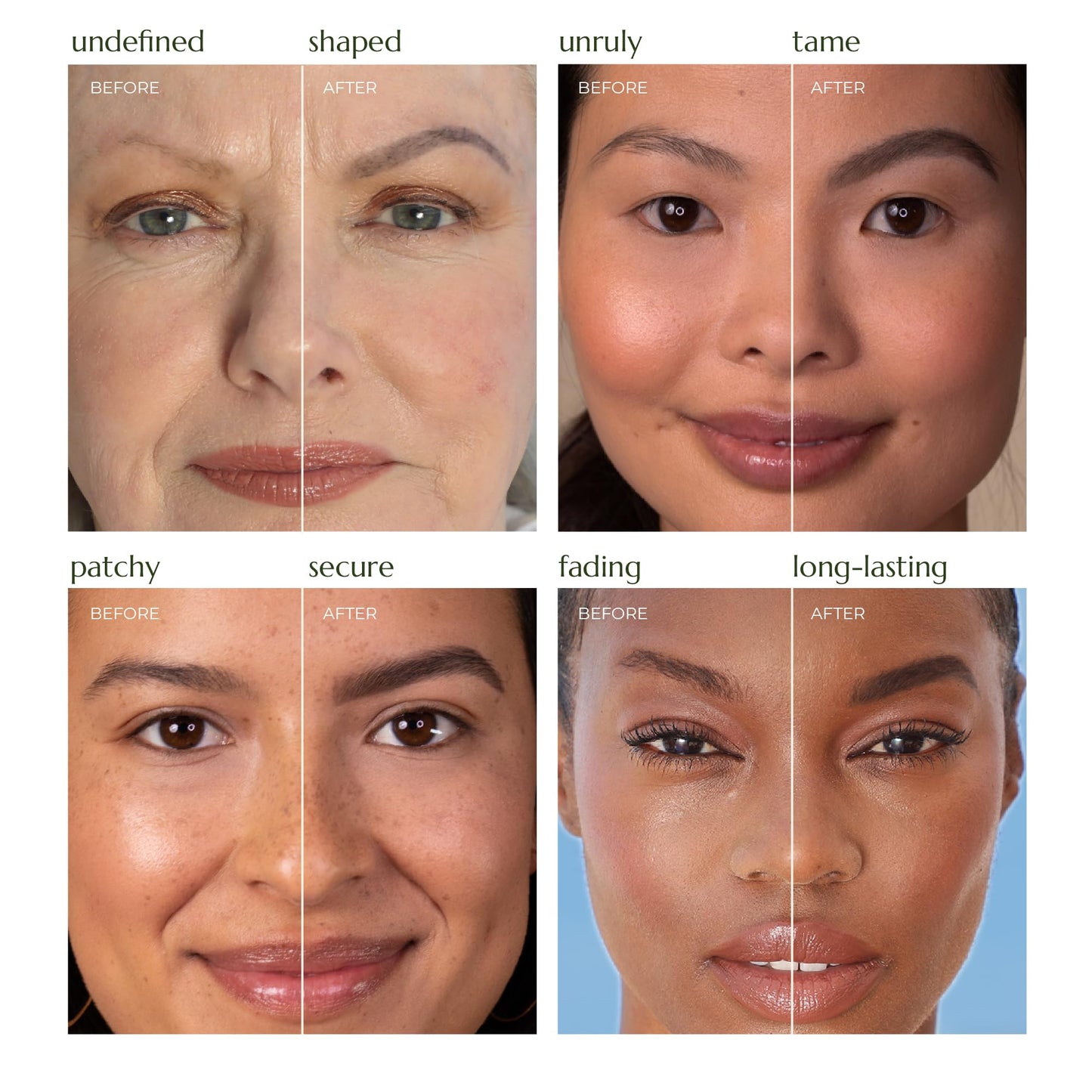 Chella Eyebrow Gel, Defining Clear Eyebrow Gel - Lightweight Formula for Natural, Long Lasting Makeup - Vegan, Cruelty Free, Paraben Free, Gluten Free Chella