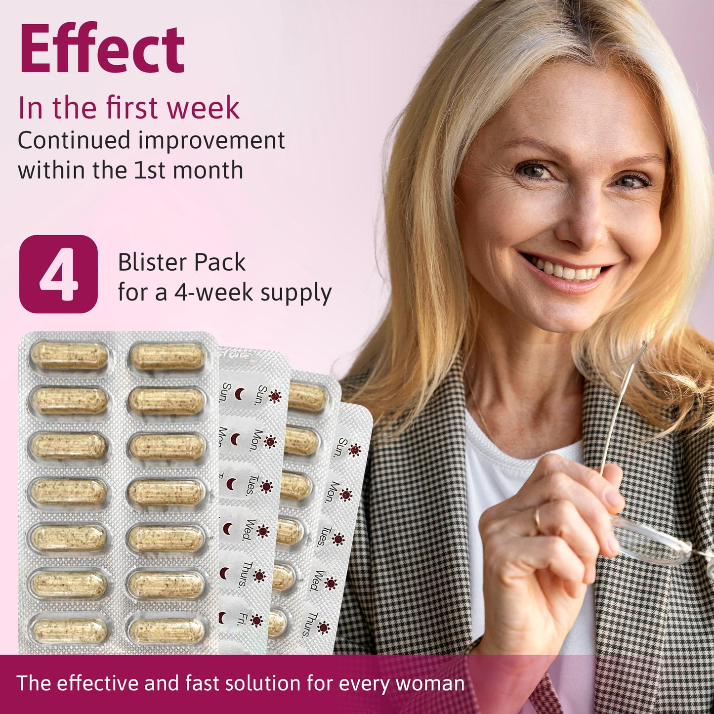 Femarelle® Recharge – Menopause Supplement for Women - Clinically Proven Menopause Relief - Hot Flashes, Night Sweats, Sleep & Libido Support Within 1st Month, Gluten-Free, GMO-Free & Hormone Free Femarelle