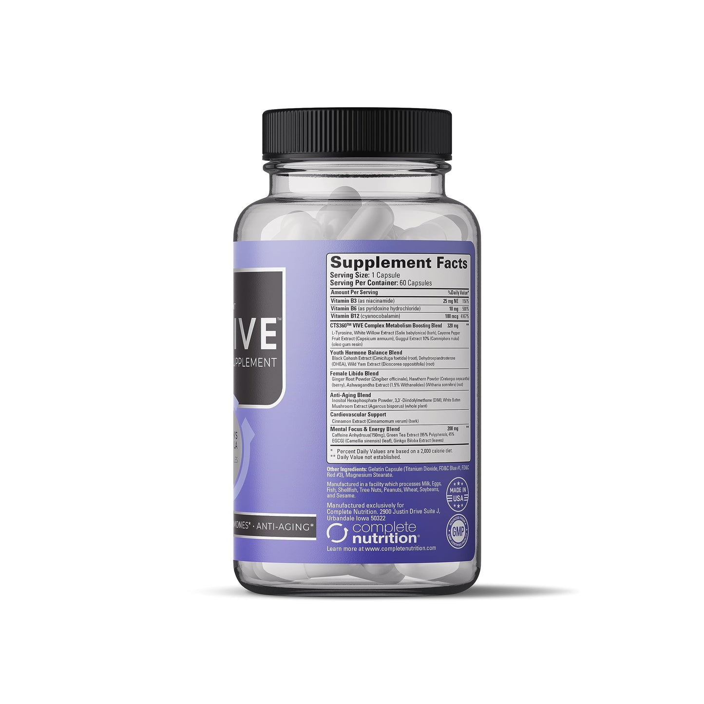 Complete Nutrition CTS360 Vive for Women Complete Nutrition