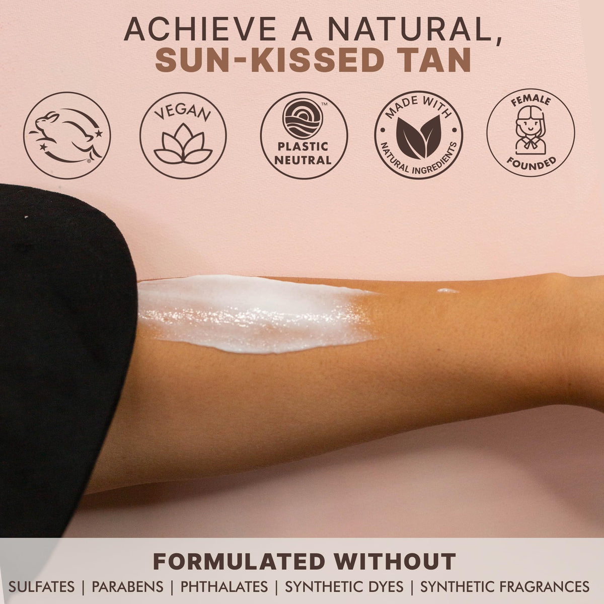 Beauty by Earth Self Tanner - USA Made with Natural & Organic Ingredients Beauty by Earth