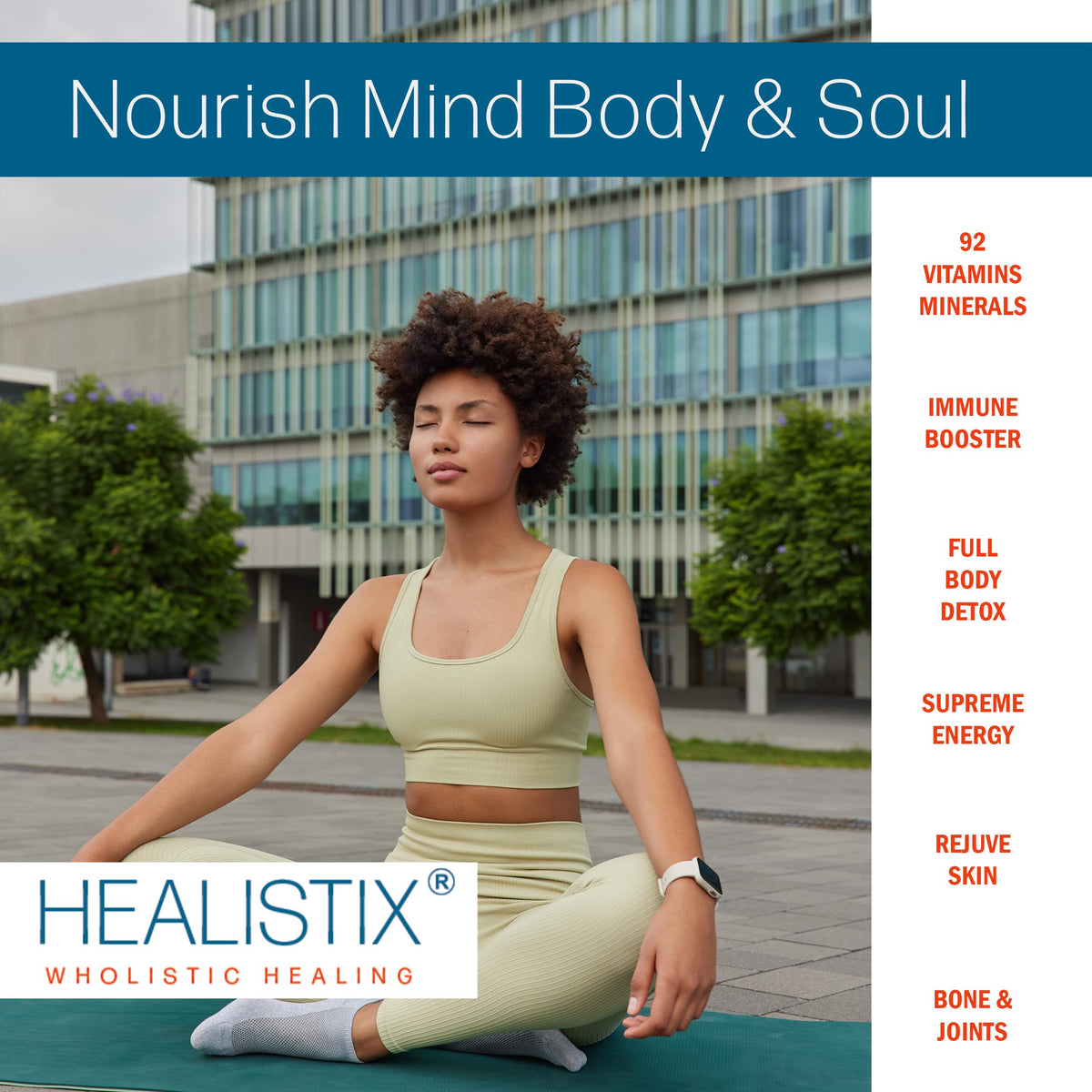 Healistix Irish Sea Moss Gel- St Lucia Wildcrafted Seamoss Gel, Packed with 92 Vitamins HX HEALISTIX