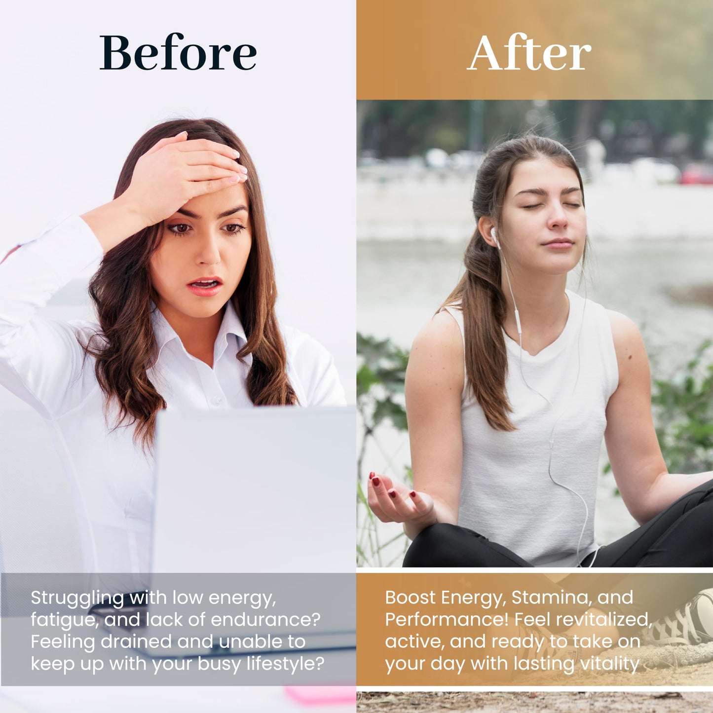Vita Green Stress Support Supplement - Calm, Balance and Restful Nights - Promotes Relaxation and Emotional Wellness - Natural Formula to Unwind and Stay Centered - 90 Capsules Vita Green