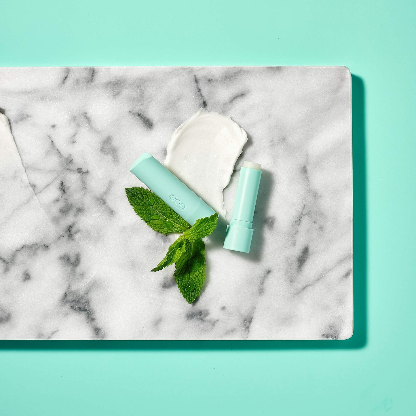 eos 100% Natural & Organic Lip Balm Sticks - Sweet Mint, All Natural Lip Balm, All-Day Moisture eos