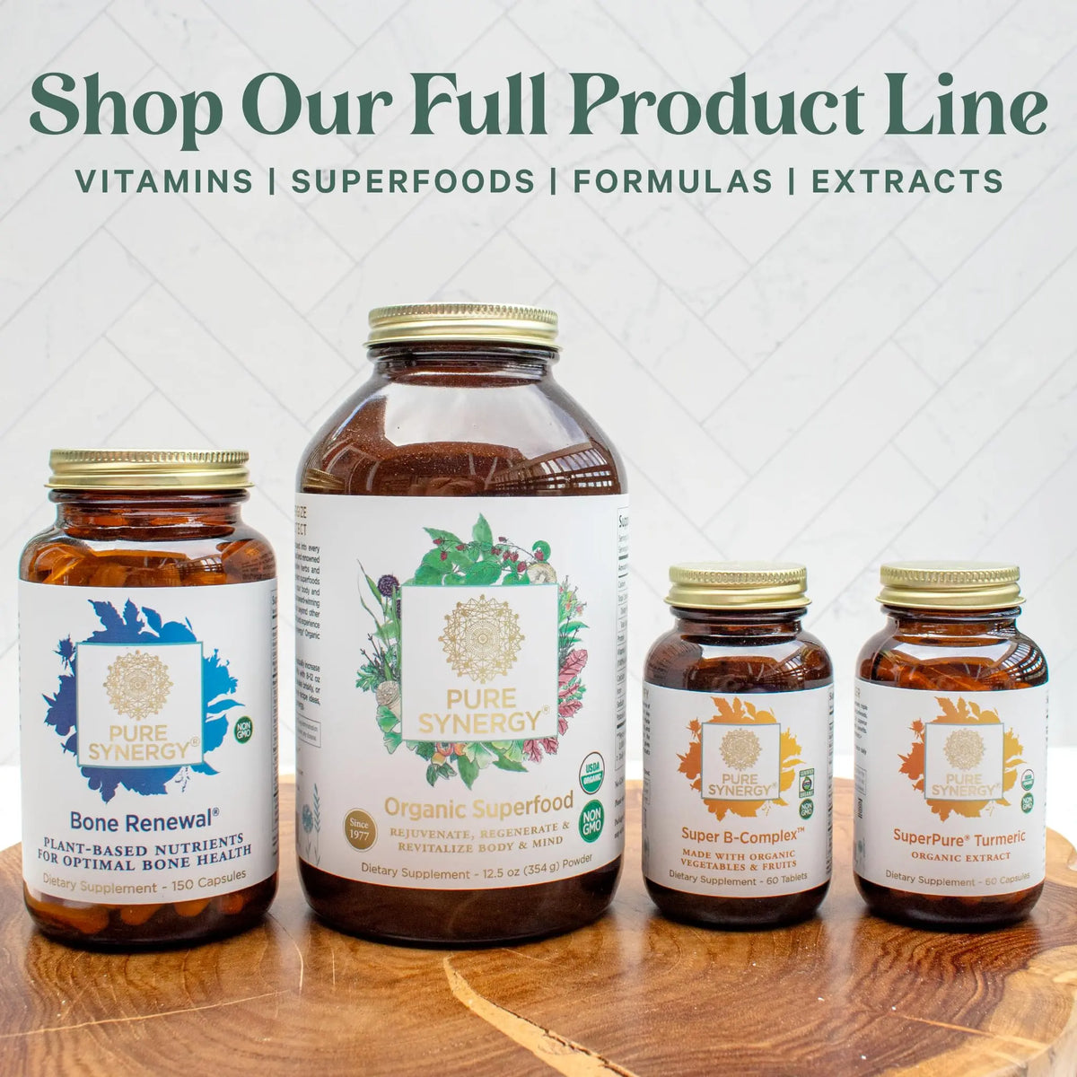 PURE SYNERGY Zinc Complex | Immune Support Supplement | Natural, Vegan Zinc Complex with Vitamin C and Organic Whole Foods | for Immune PURE SYNERGY