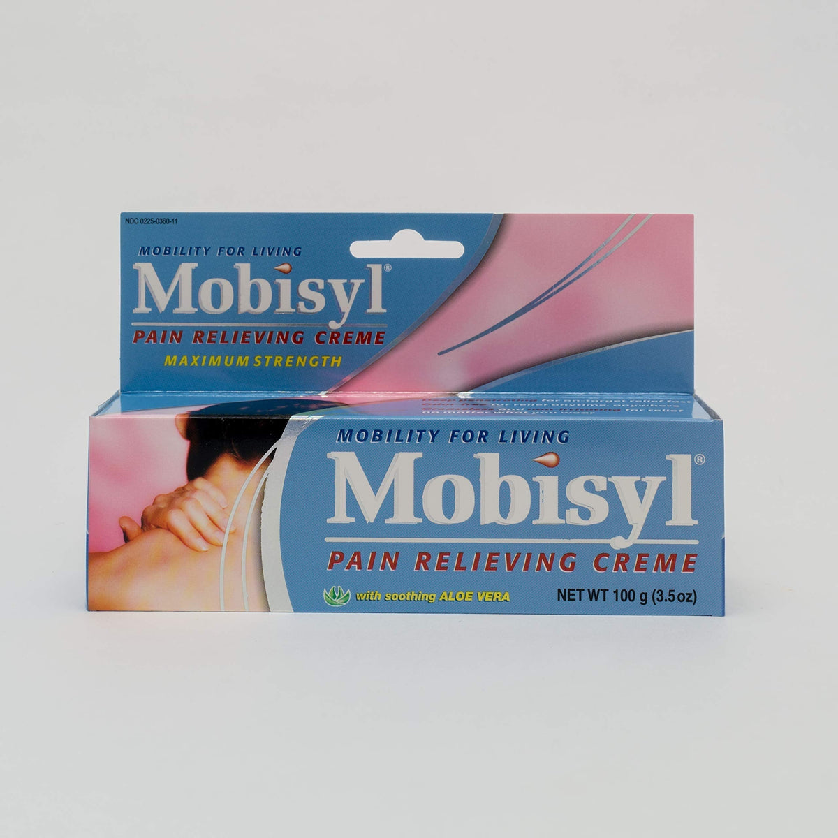 Mobisyl Pain Relieving Creme with Soothing Aloe Vera, 3.5-Ounce Tube Mobisyl