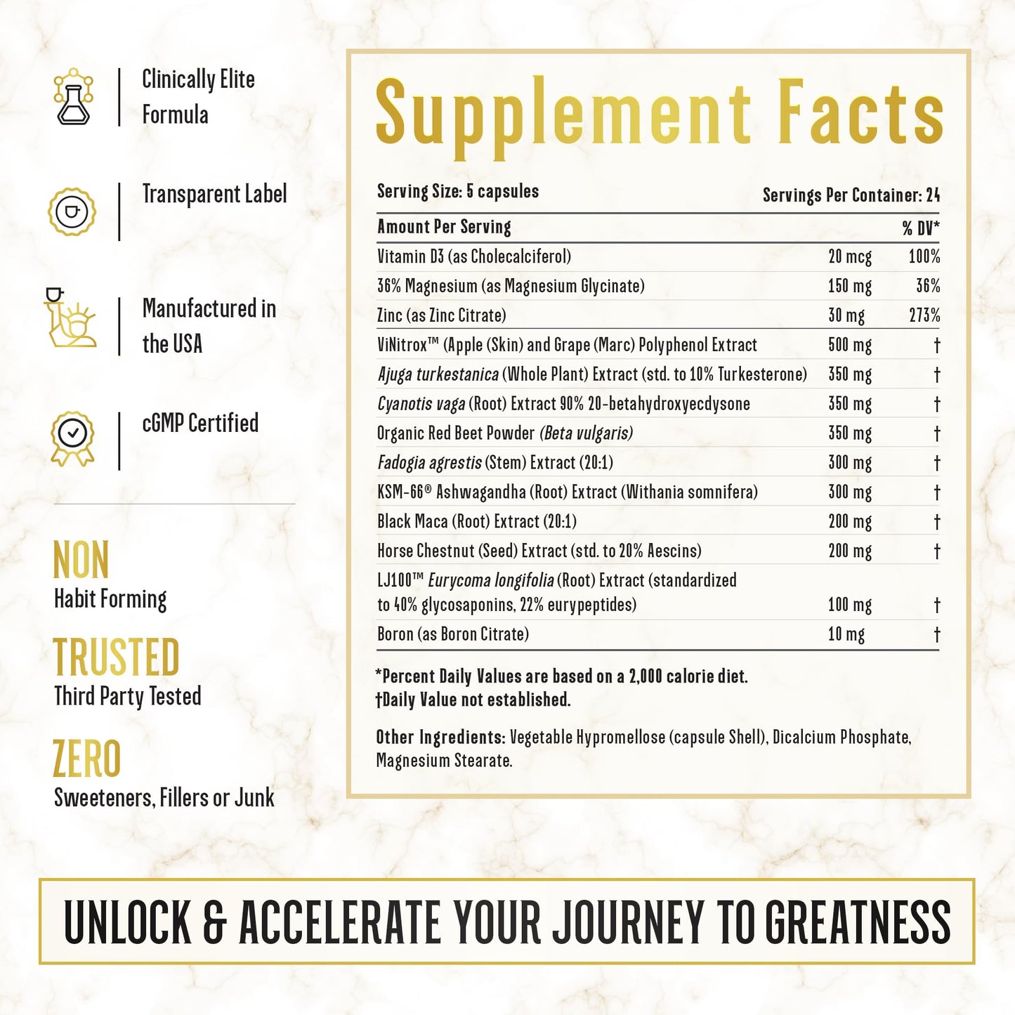 Top Shelf Grind King Maker, 13-in-1 Anabolic Supplement for Men to Increase Stamina Join Top Shelf Grind